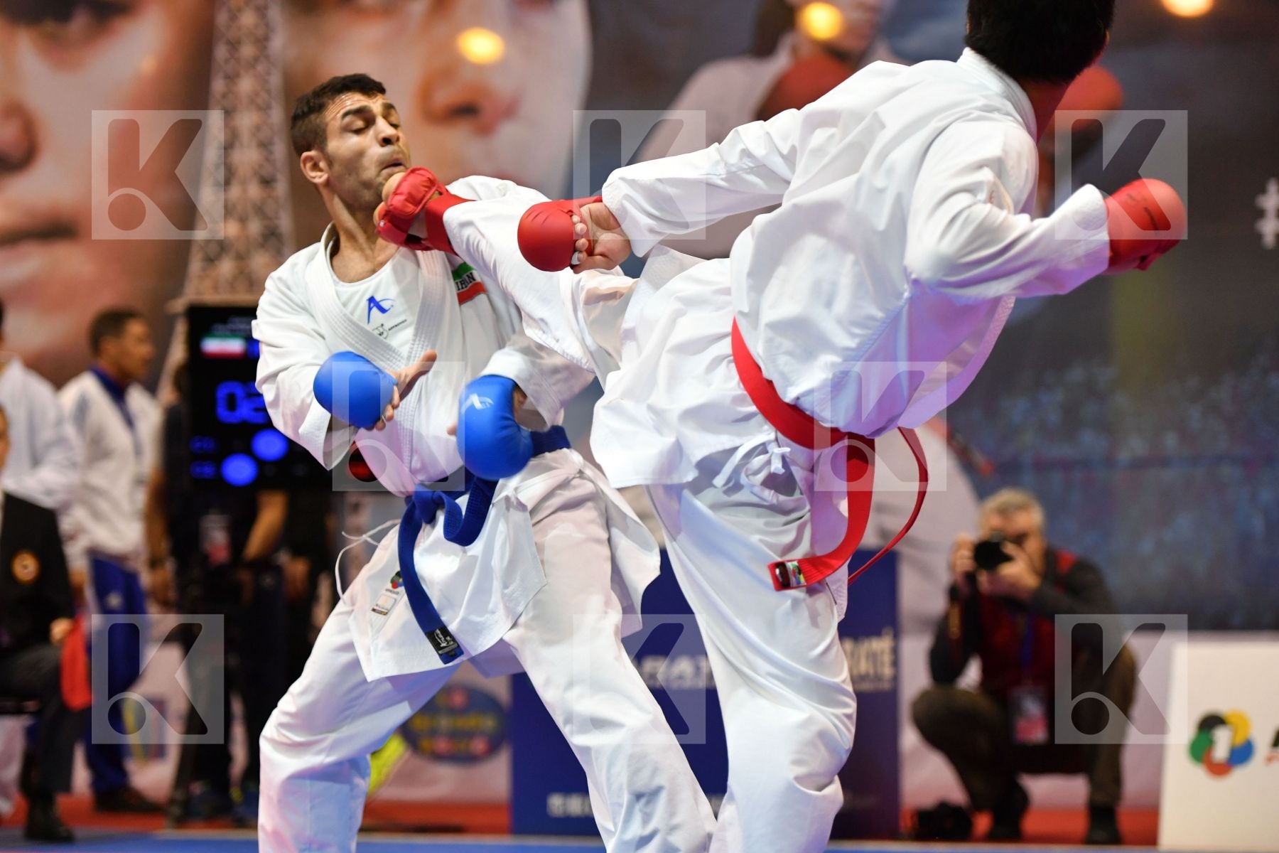 Araga Ryutaro Iran  islamic republic of Japan Male kumite -84 kg