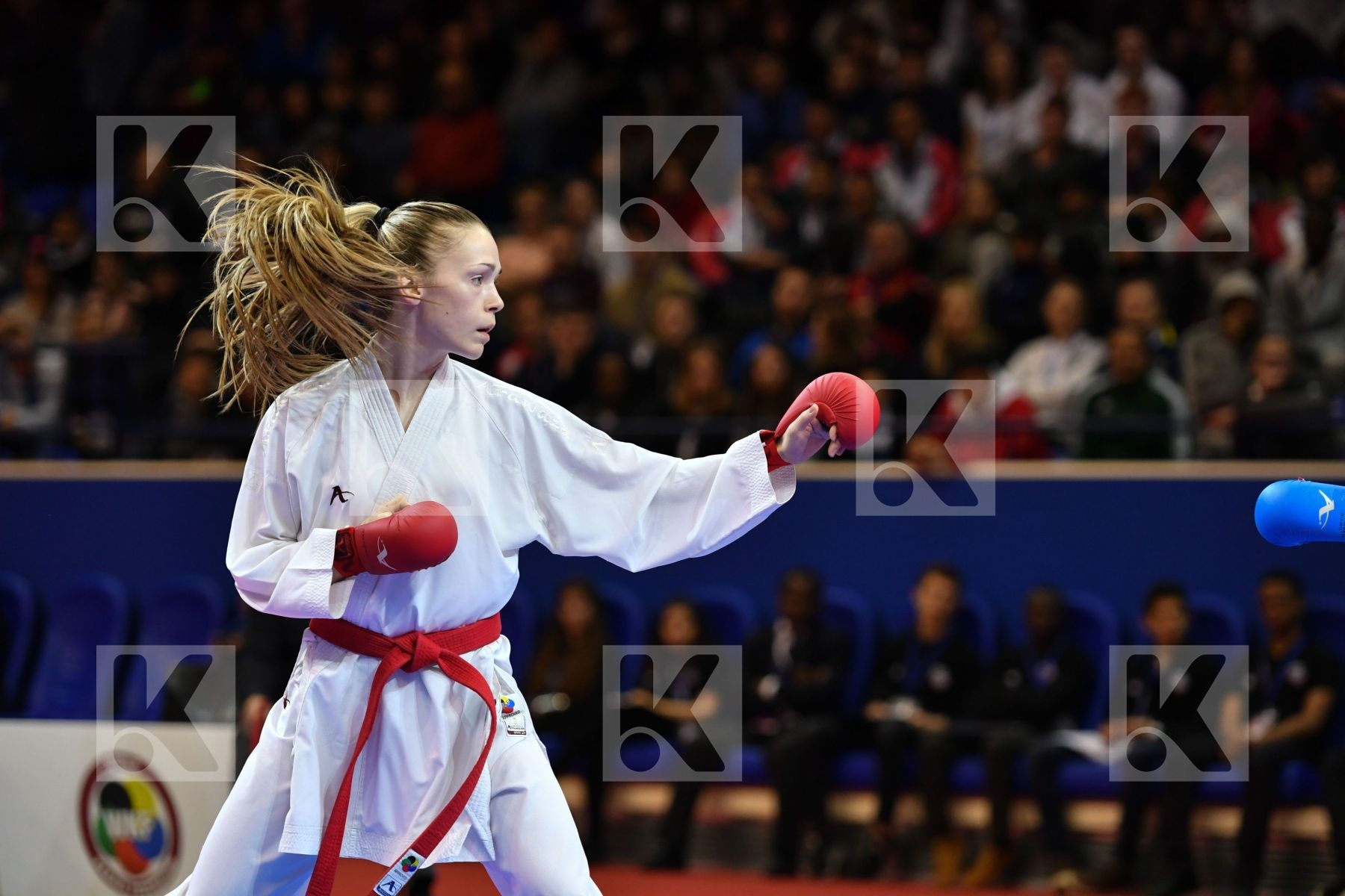 Campbell Kathryn Canada Female kumite -55 kg Hungary Molnar Reka