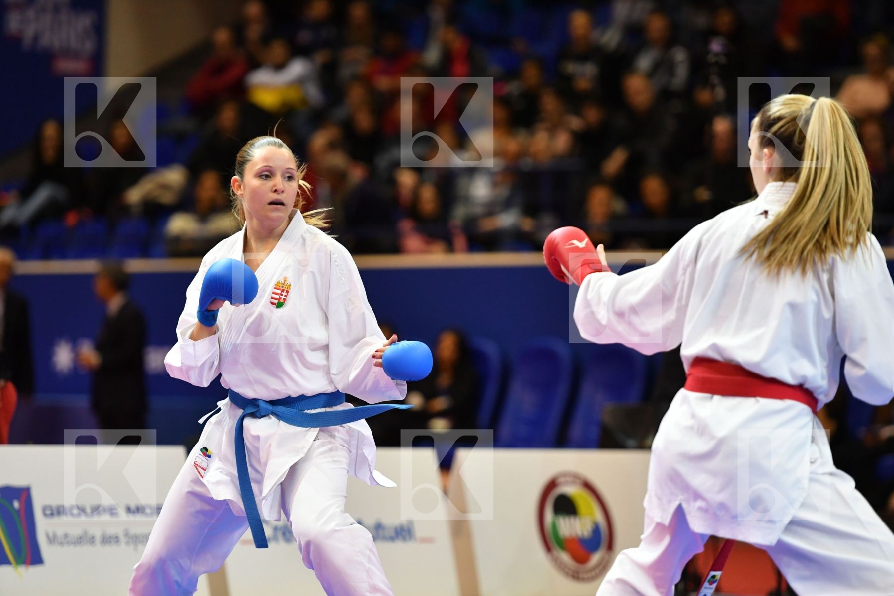 Campbell Kathryn Canada Female kumite -55 kg Hungary Molnar Reka