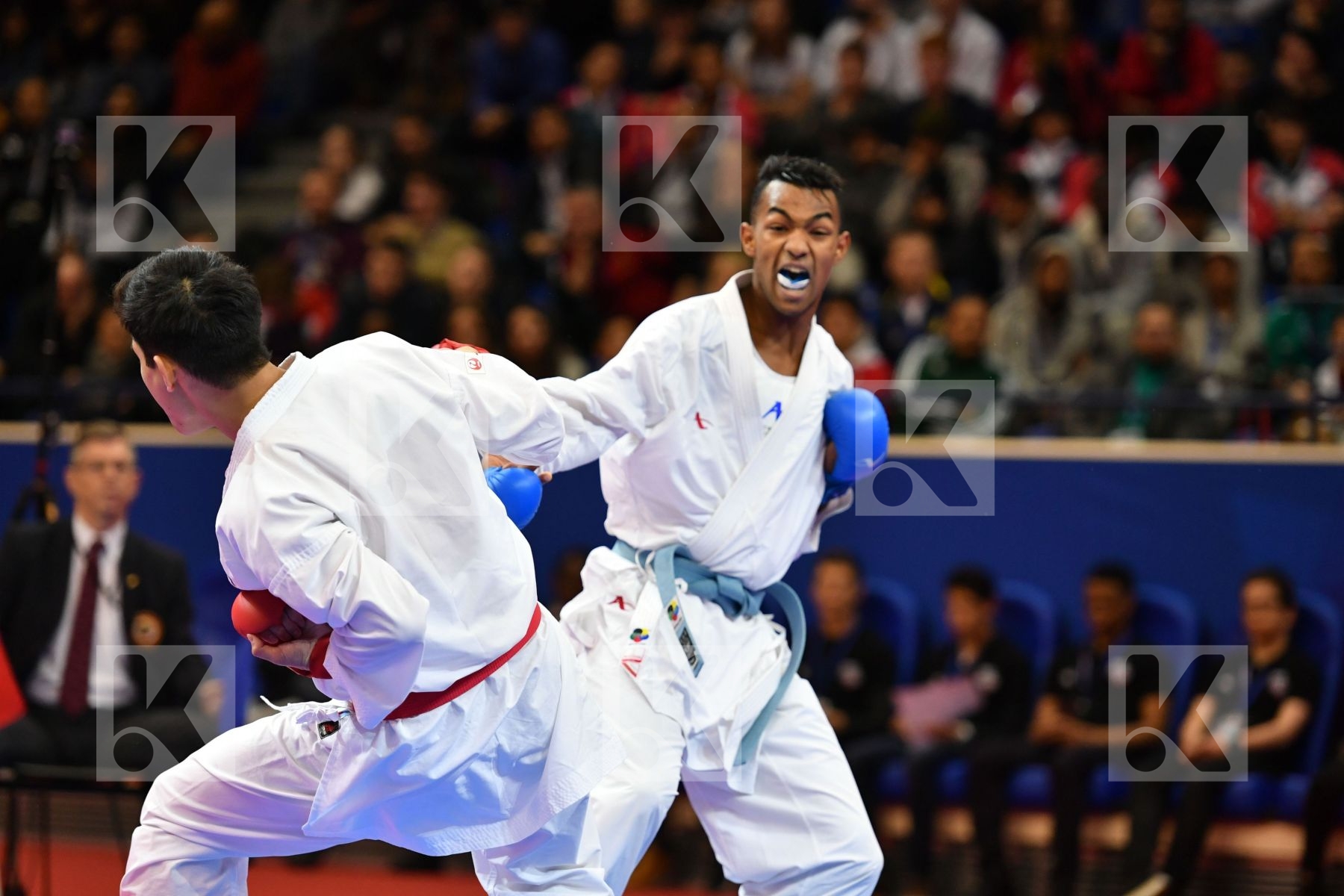 Japan Male kumite -75 kg Messaoudi Reda Mori Yuta Morocco