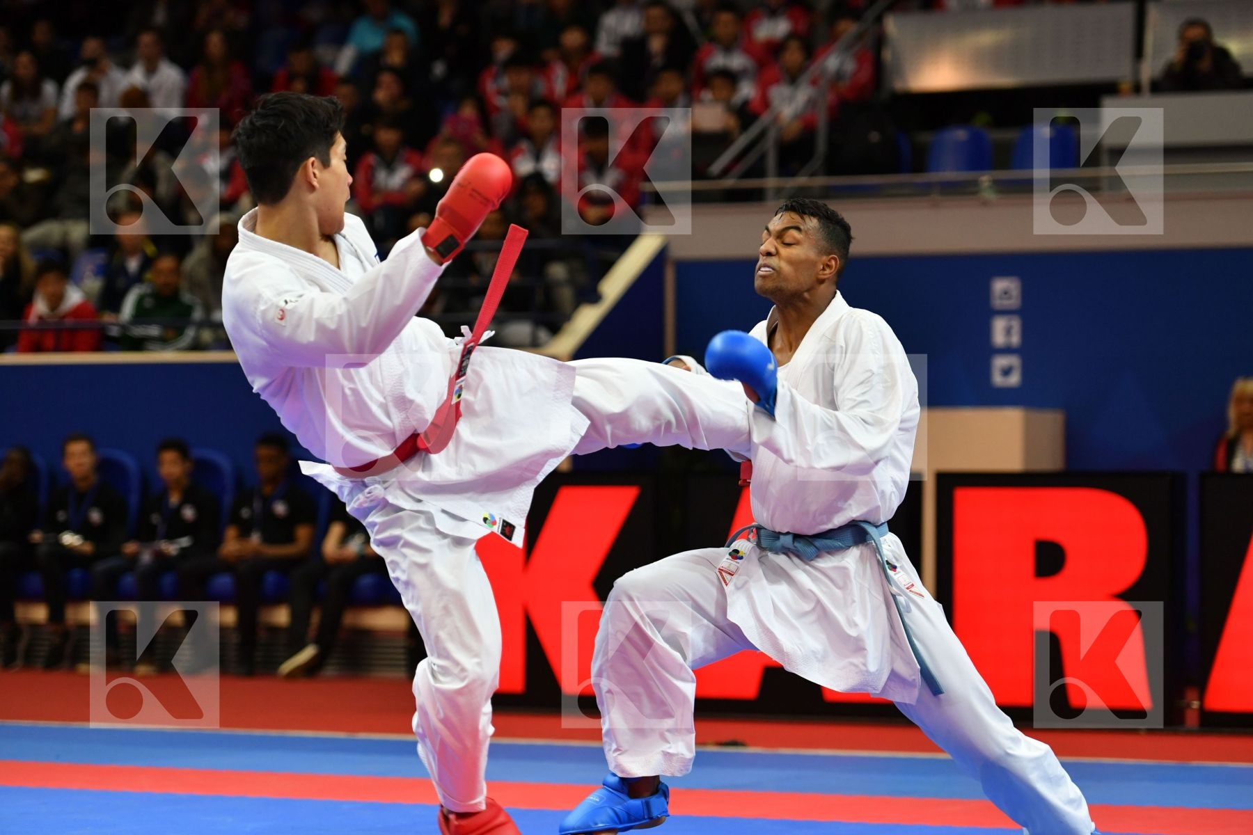 Japan Male kumite -75 kg Messaoudi Reda Mori Yuta Morocco