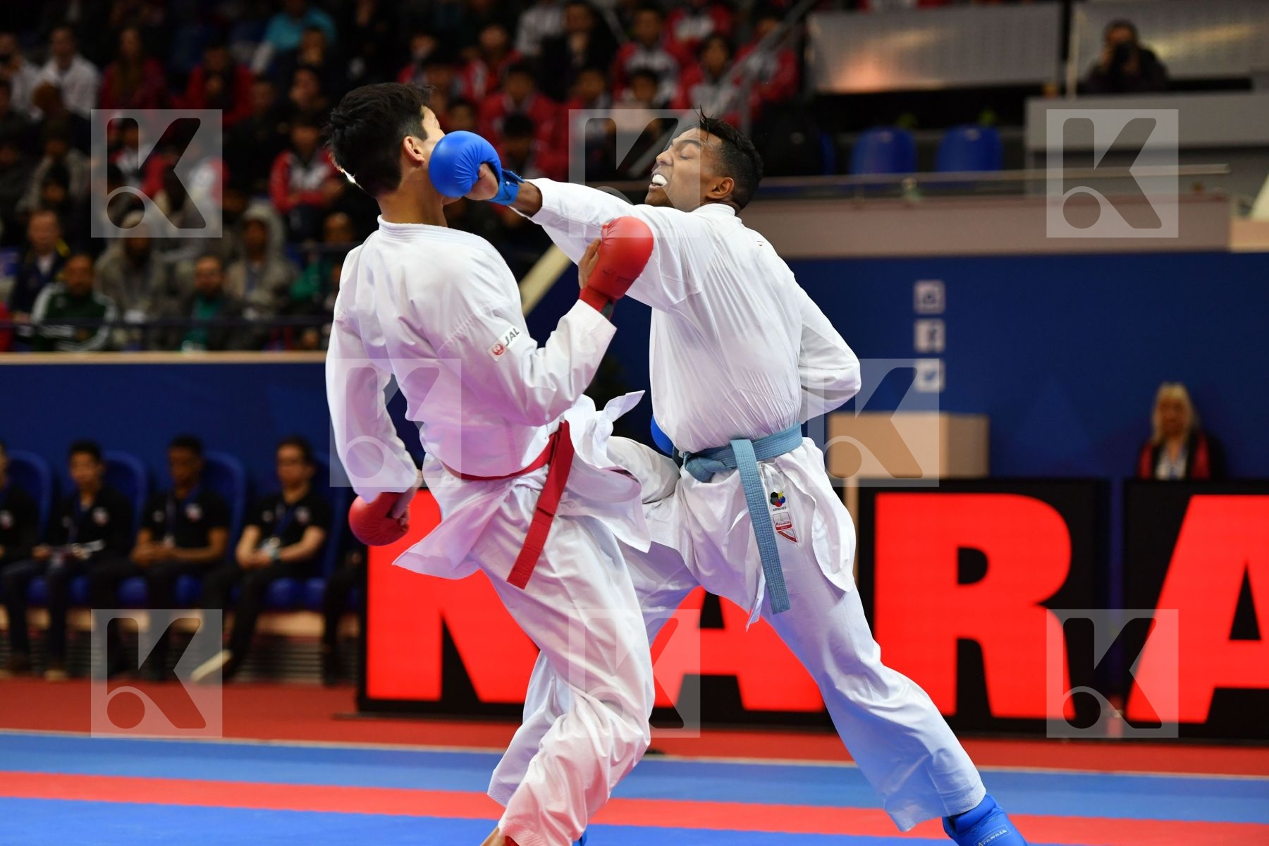 Japan Male kumite -75 kg Messaoudi Reda Mori Yuta Morocco
