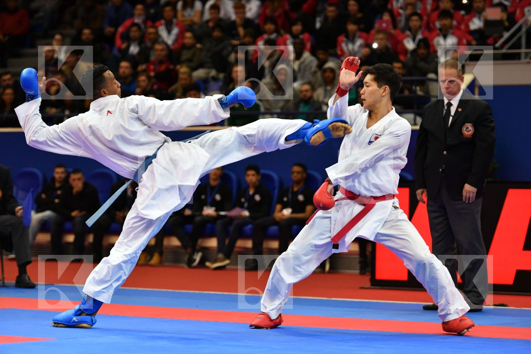 Japan Male kumite -75 kg Messaoudi Reda Mori Yuta Morocco