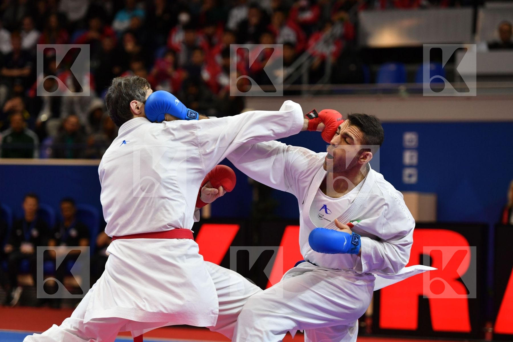 Arkania Gogita Georgia Iran  islamic republic of Male kumite -84