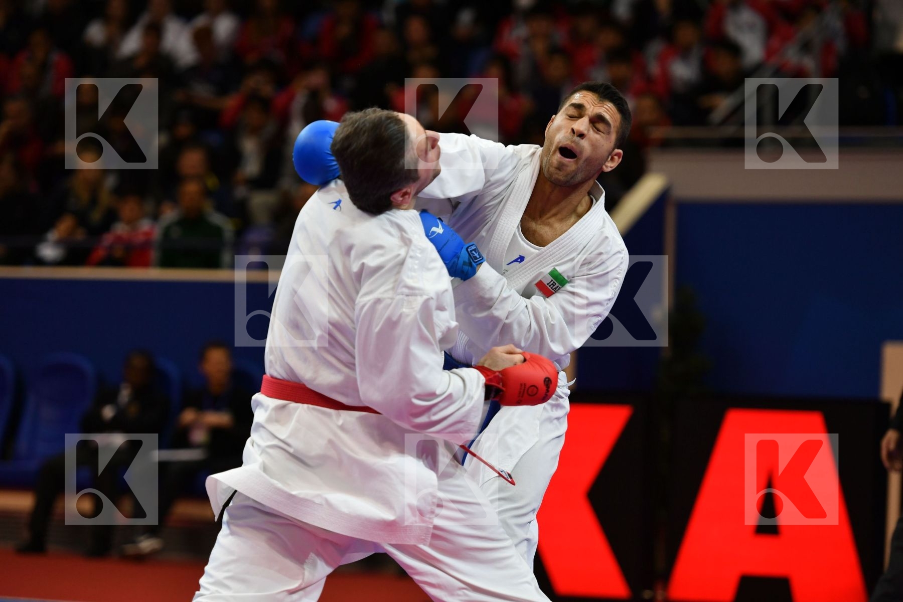 Arkania Gogita Georgia Iran  islamic republic of Male kumite -84