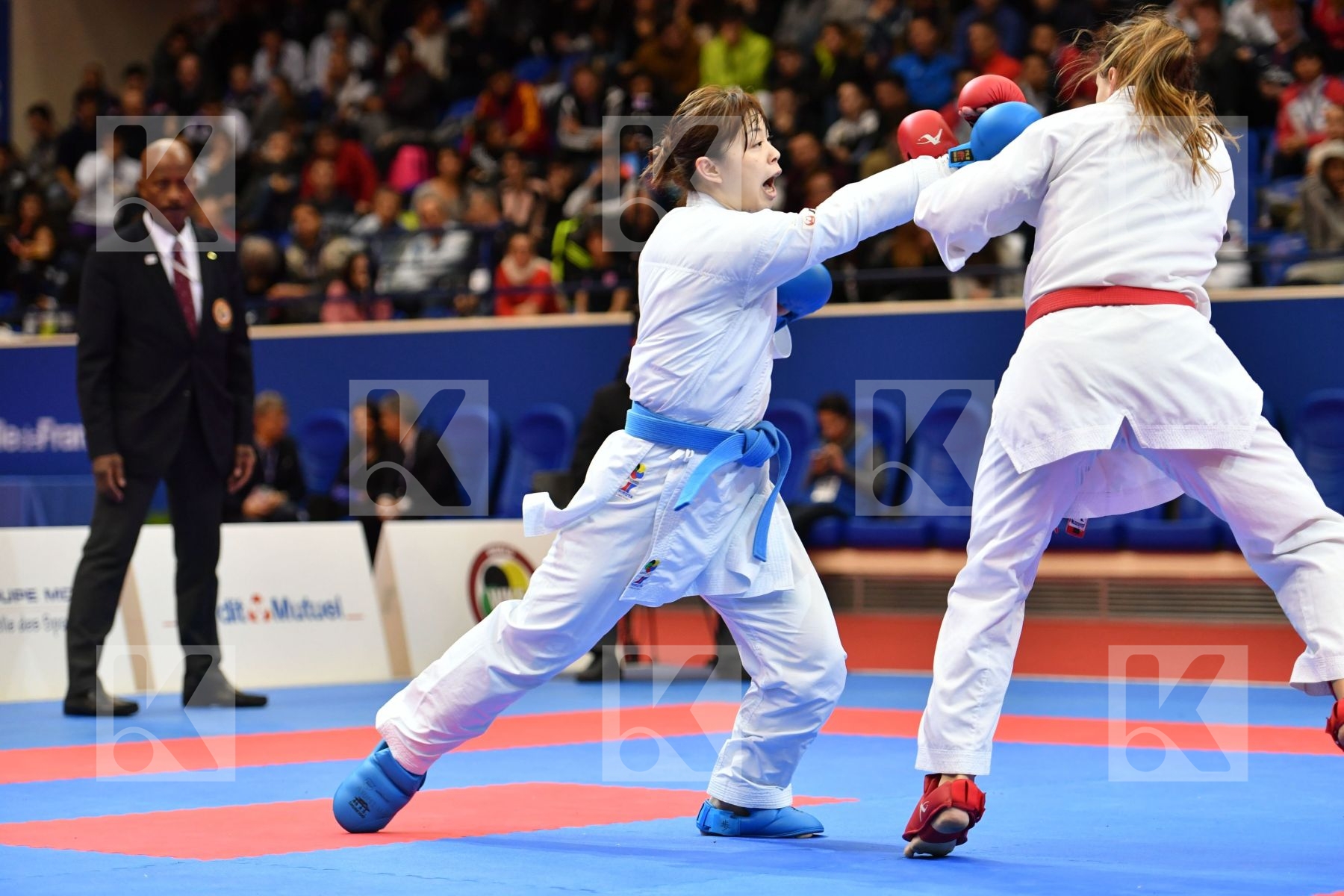 Female kumite 68+ kg Japan Uekusa Ayumi United states Wasowicz M