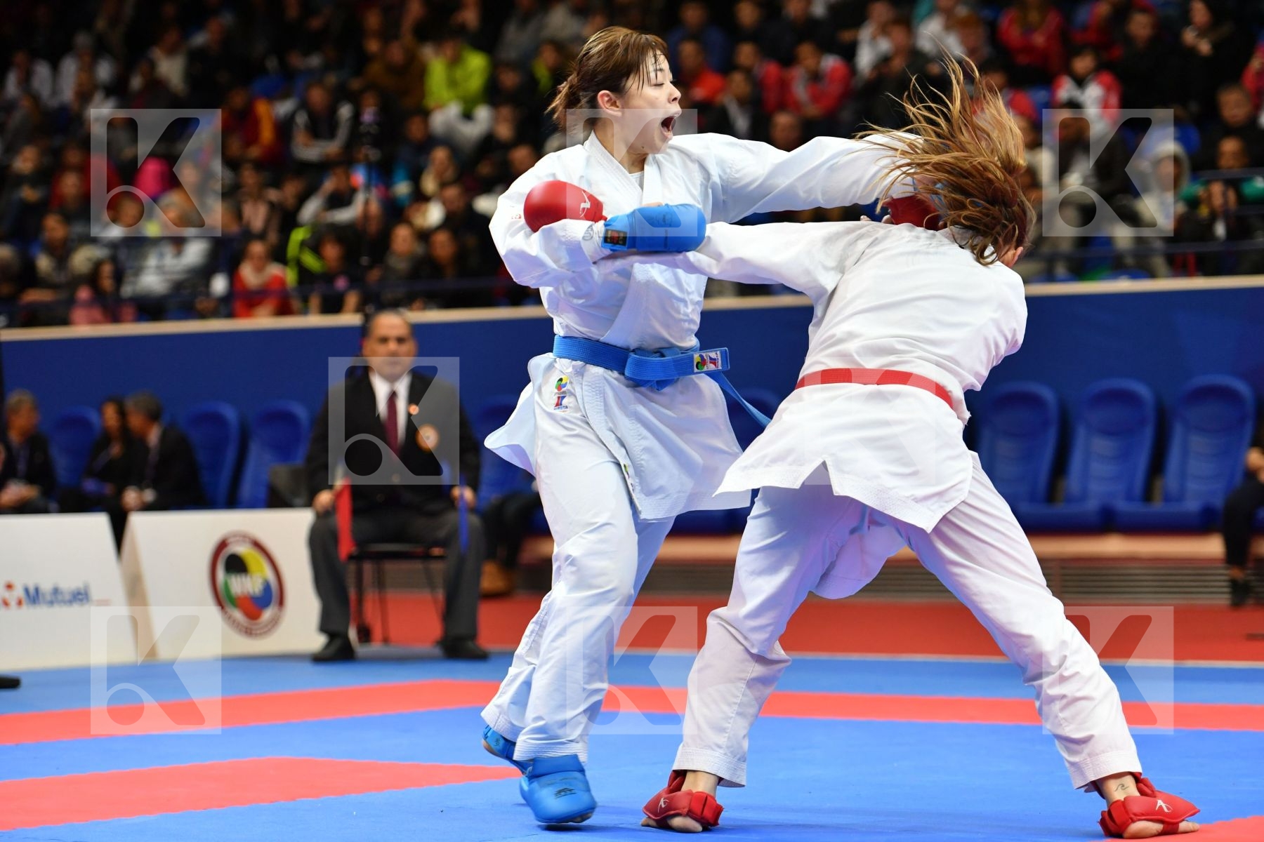 Female kumite 68+ kg Japan Uekusa Ayumi United states Wasowicz M