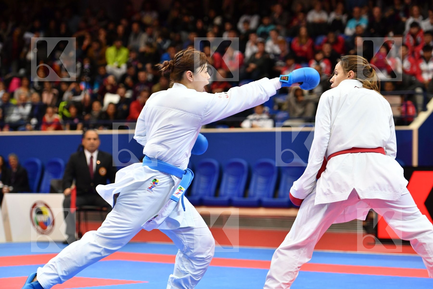 Female kumite 68+ kg Japan Uekusa Ayumi United states Wasowicz M