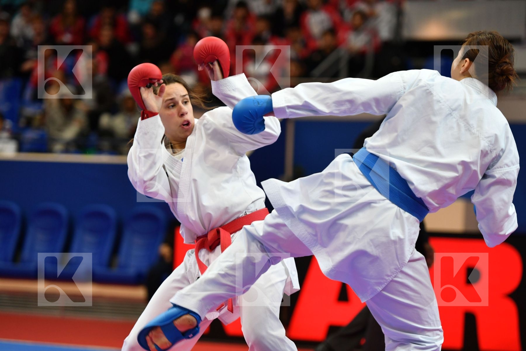 Female kumite 68+ kg Japan Uekusa Ayumi United states Wasowicz M