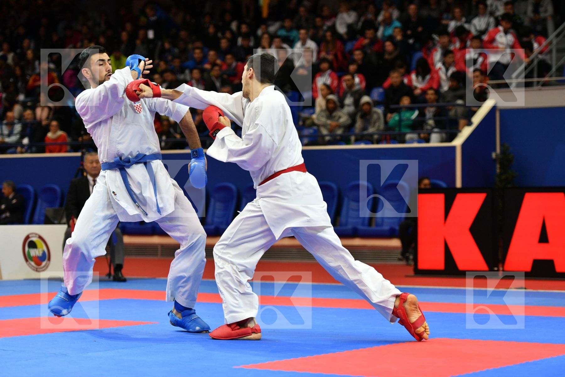Croatia Italy Kvesic Andelo Male kumite 84+ kg Marino Simone
