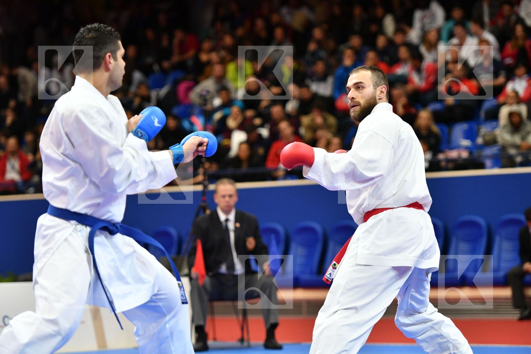 Heydari Saman Ipek Emre Iran  islamic republic of Male kumite 84