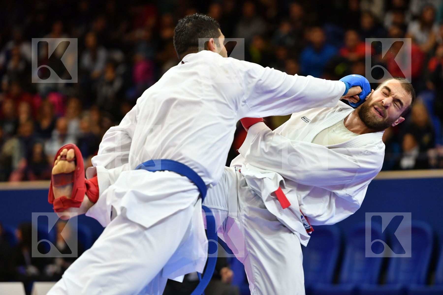 Heydari Saman Ipek Emre Iran  islamic republic of Male kumite 84