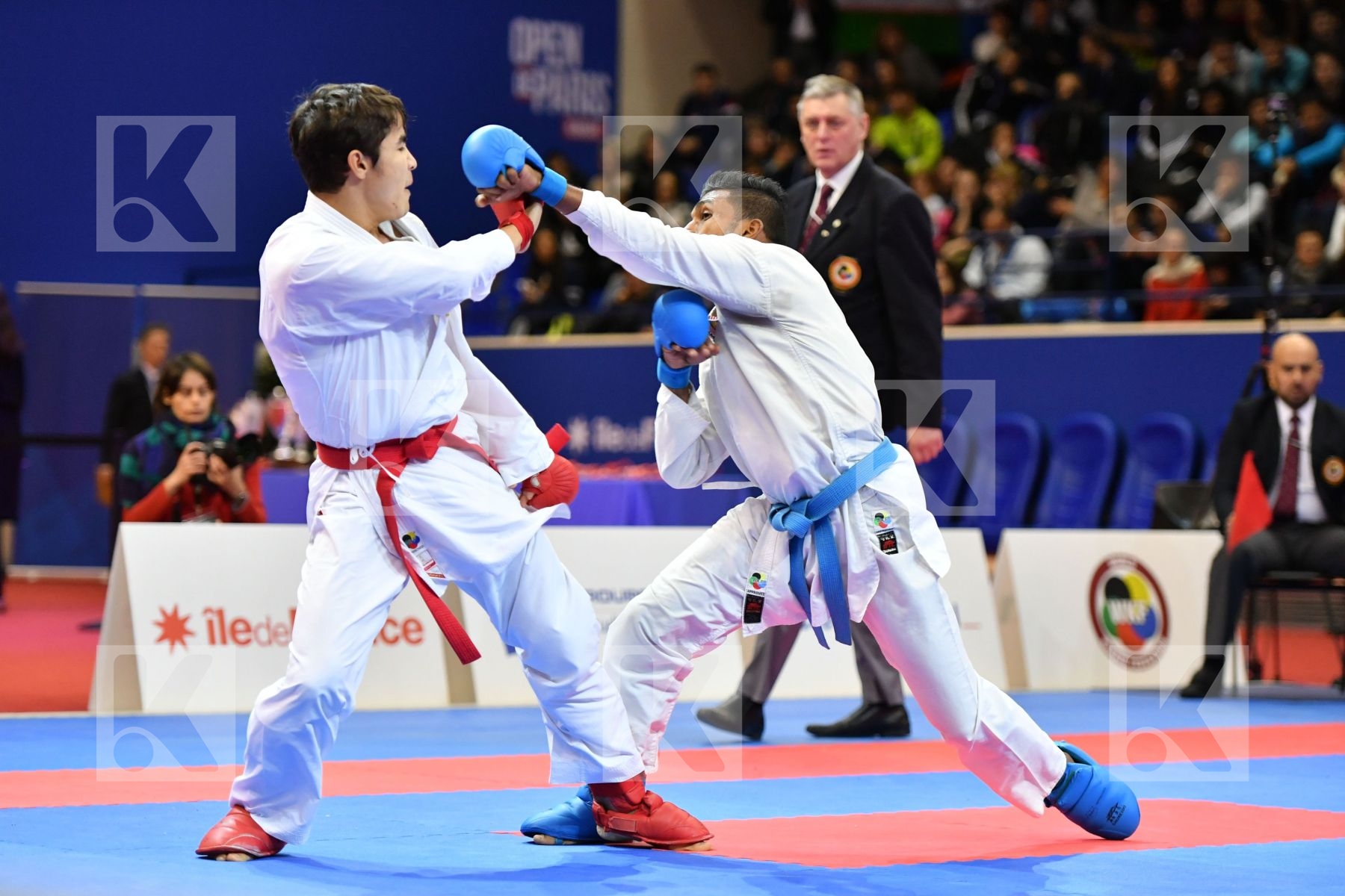 Malaysia Male kumite -60 kg Saymatov Sadriddin Selvarajoo Senthi