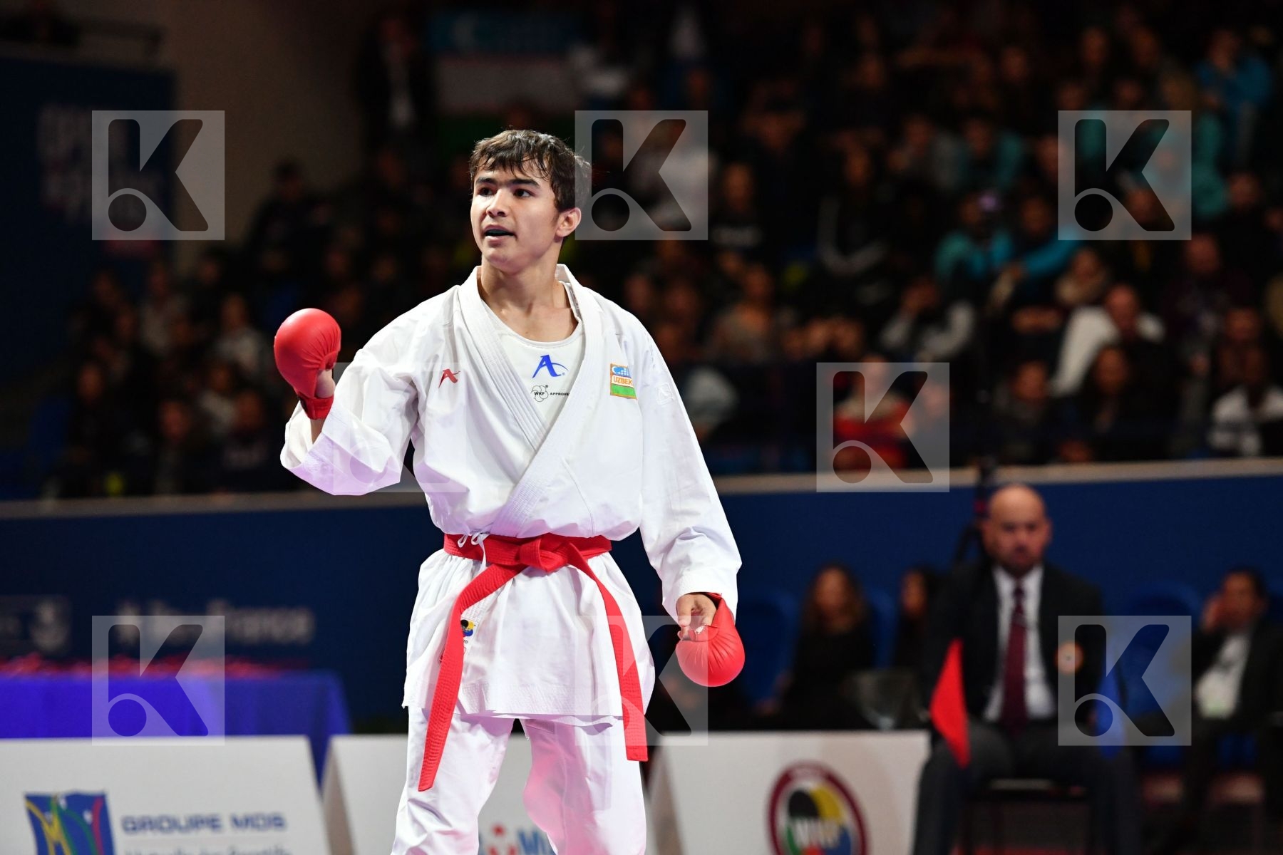 Malaysia Male kumite -60 kg Saymatov Sadriddin Selvarajoo Senthi