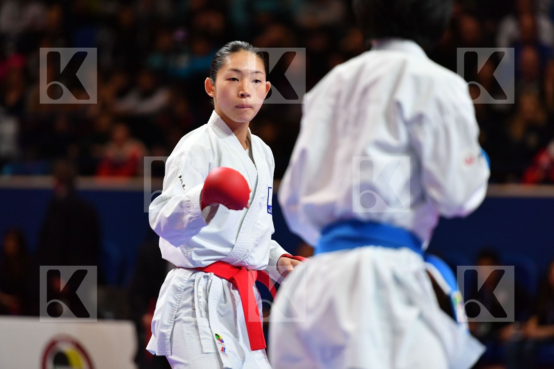 Female kumite -50 kg Japan Miyahara Miho Tadano Ayaka