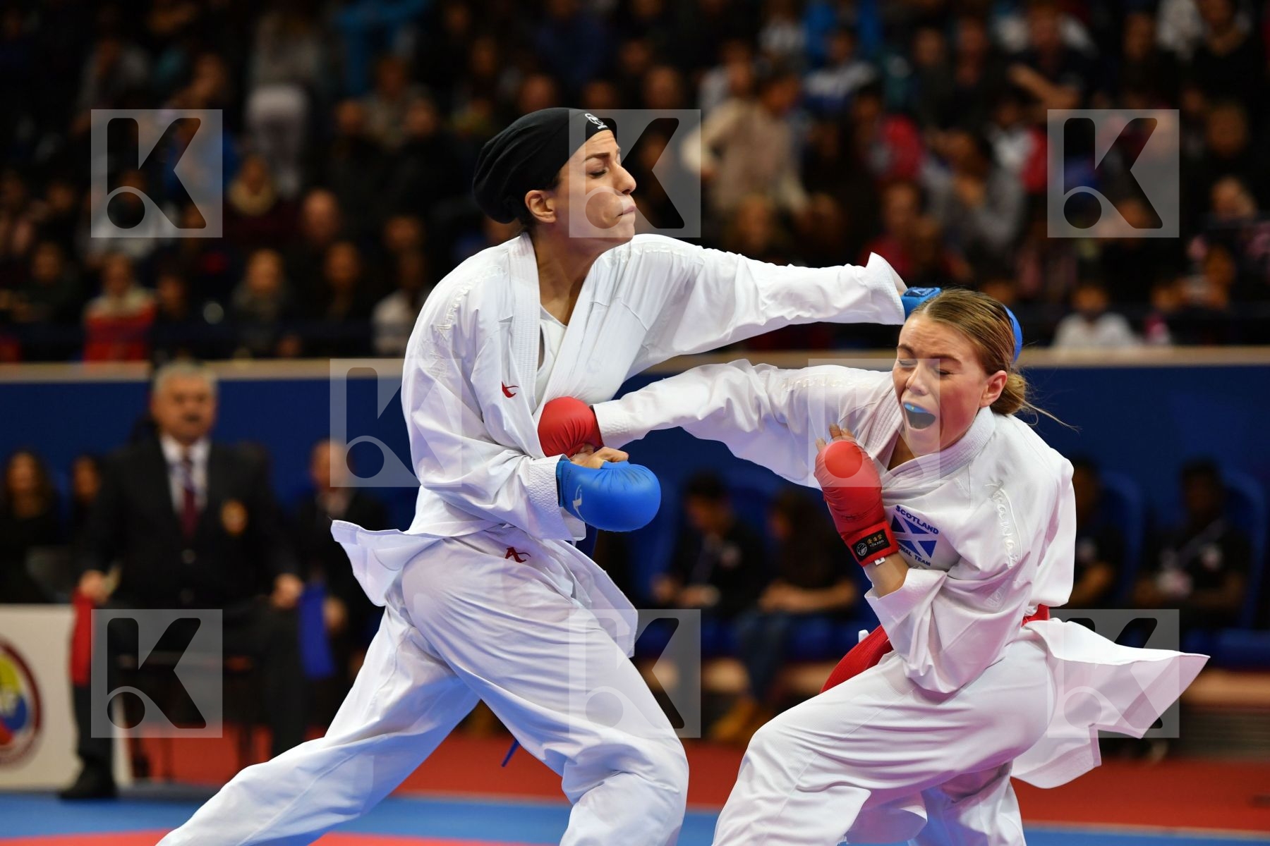 Connell Amy Female kumite -55 kg Iran  islamic republic of Khaks