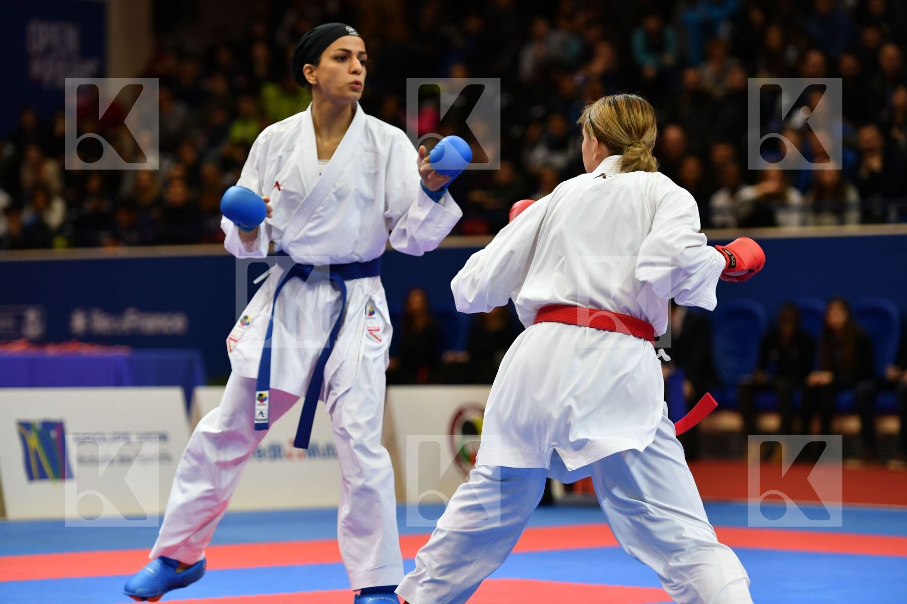 Connell Amy Female kumite -55 kg Iran  islamic republic of Khaks