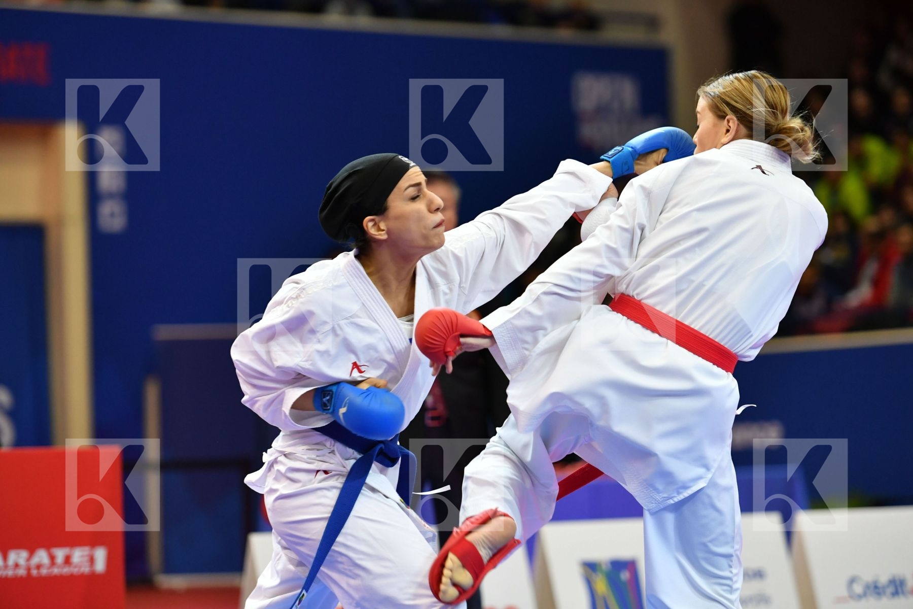 Connell Amy Female kumite -55 kg Iran  islamic republic of Khaks