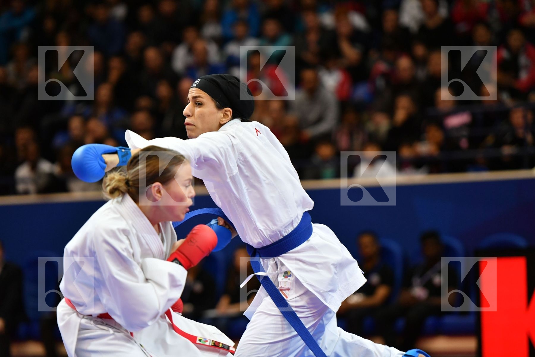Connell Amy Female kumite -55 kg Iran  islamic republic of Khaks