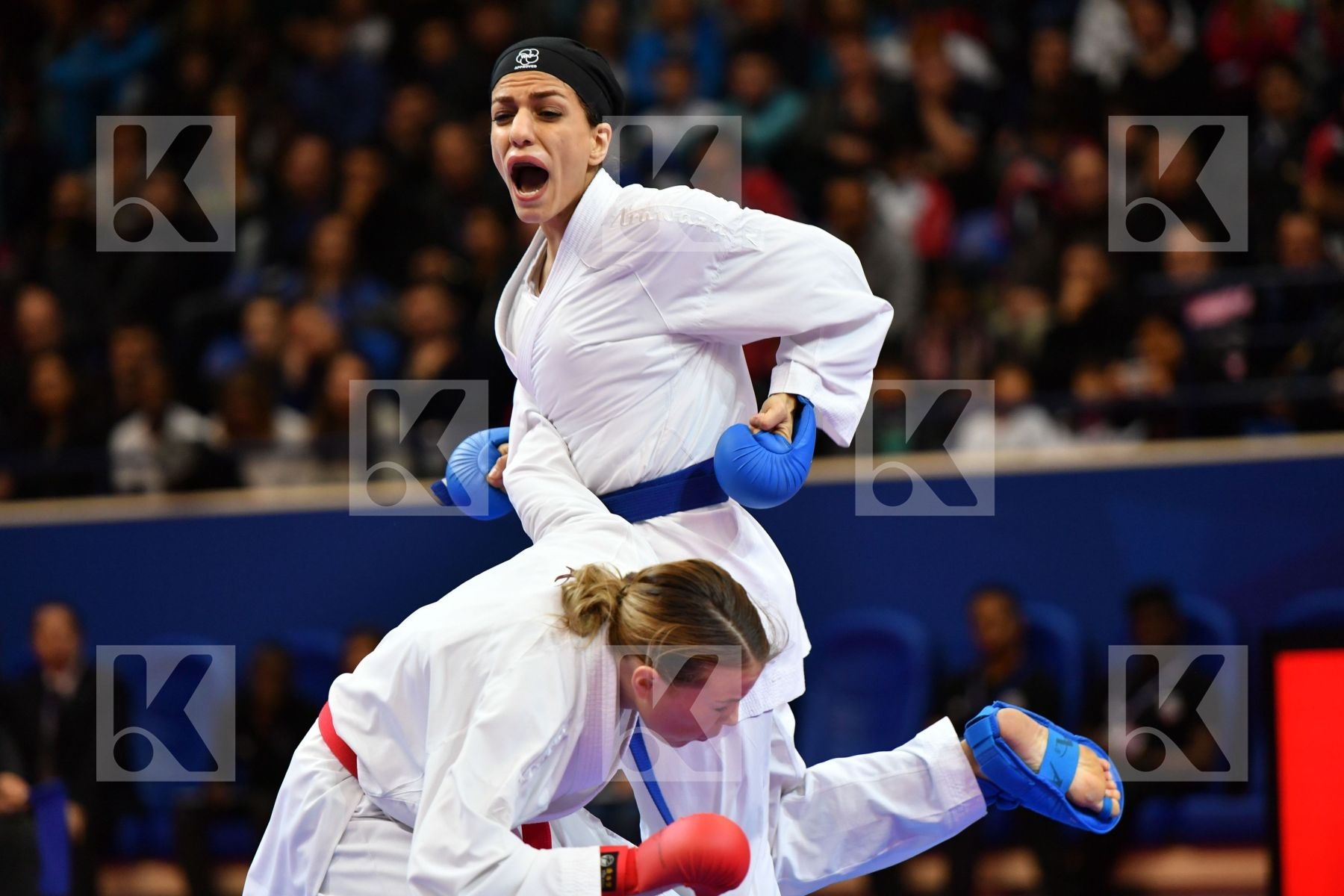 Connell Amy Female kumite -55 kg Iran  islamic republic of Khaks