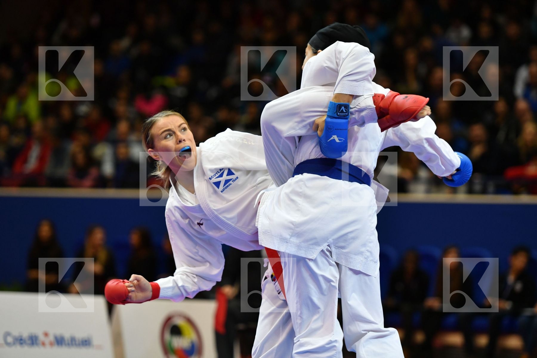 Connell Amy Female kumite -55 kg Iran  islamic republic of Khaks