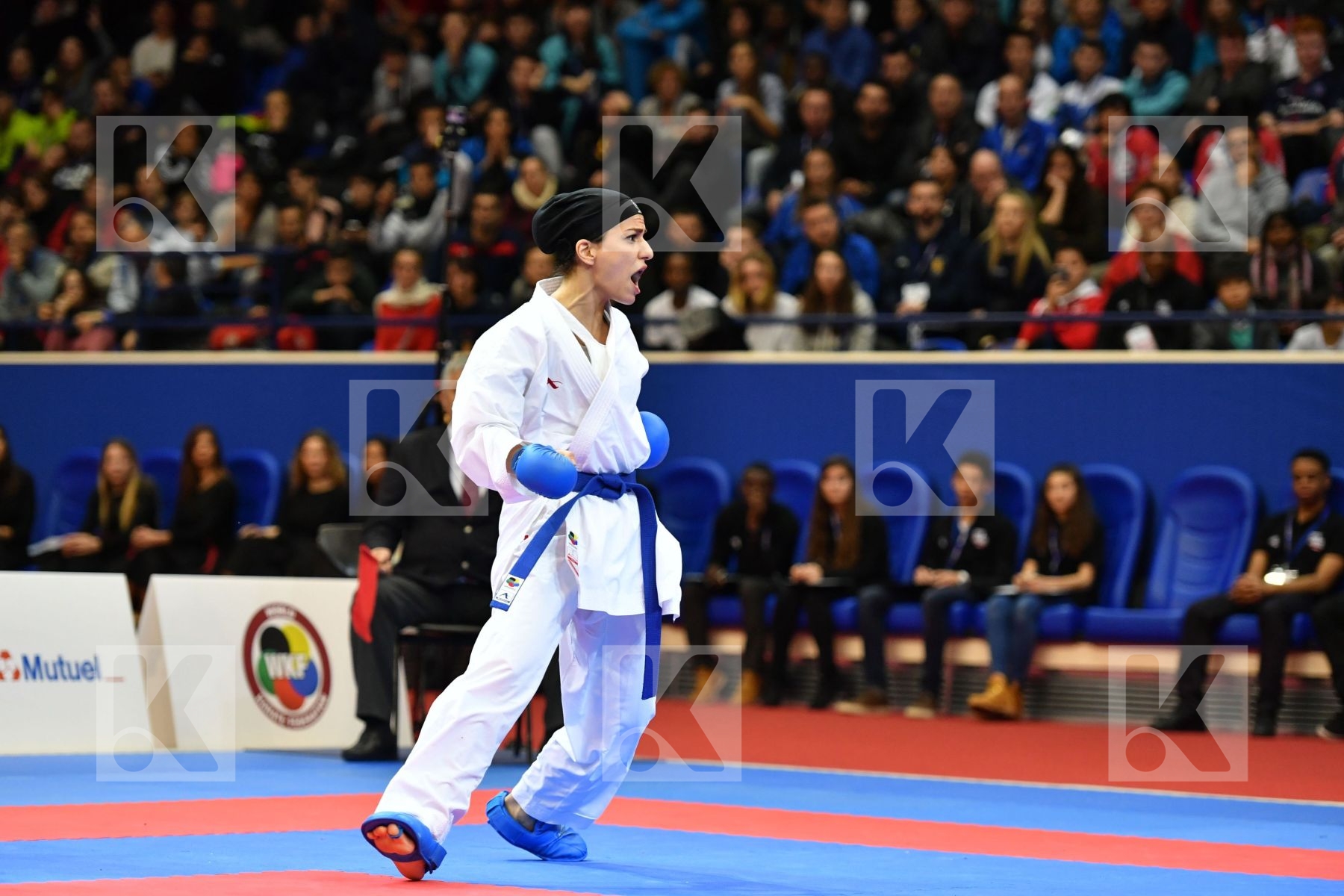 Connell Amy Female kumite -55 kg Iran  islamic republic of Khaks