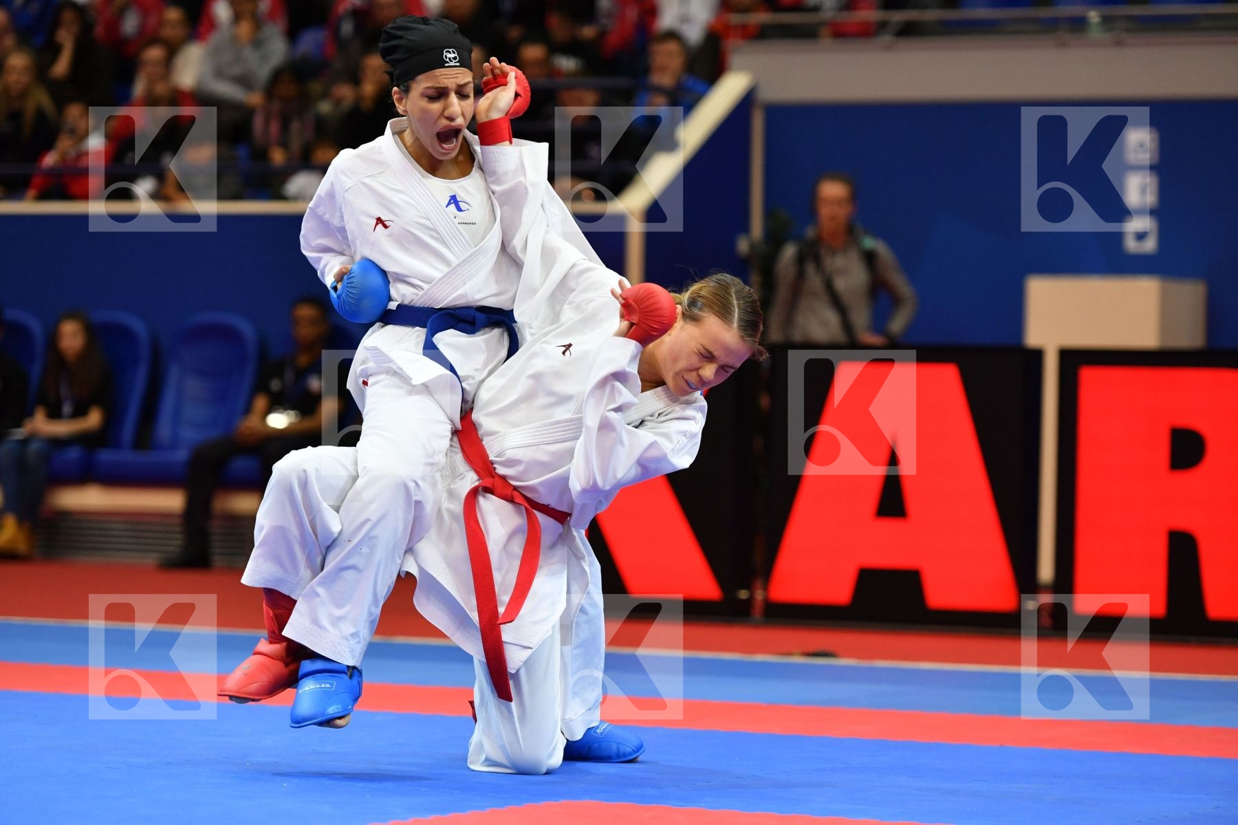 Connell Amy Female kumite -55 kg Iran  islamic republic of Khaks