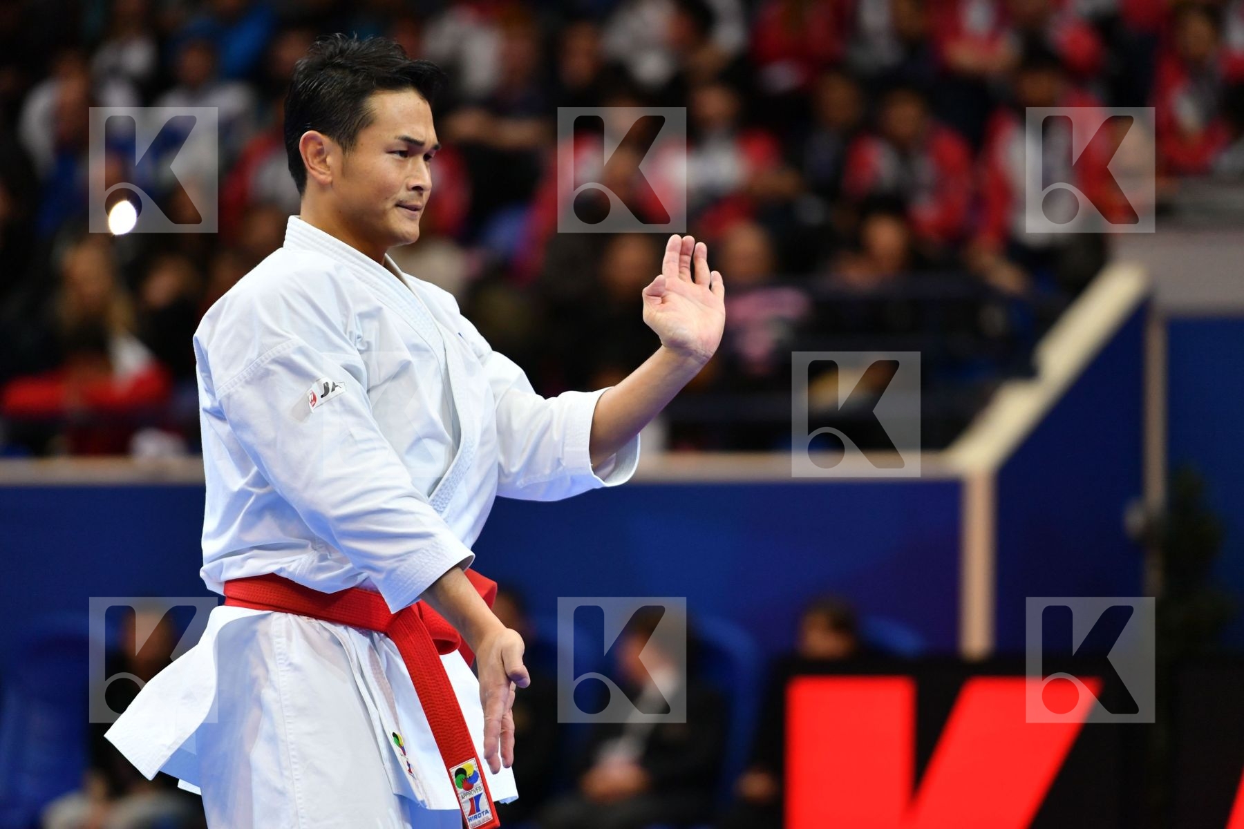 Japan Male kata Shimbaba Issei Suparinpai