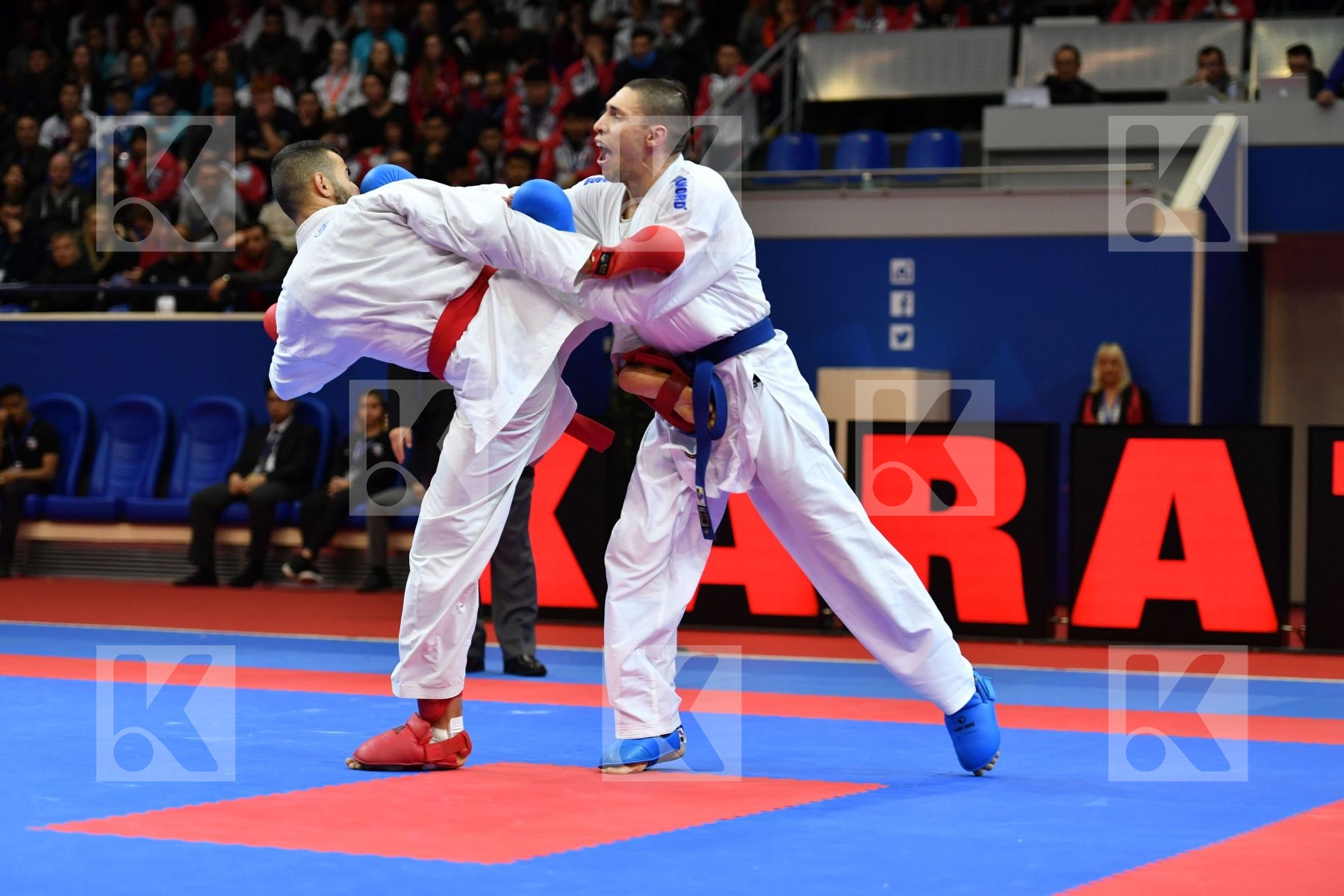 El sharaby Ahmed Horuna Stanislav Italy Male kumite -75 kg Ukrai