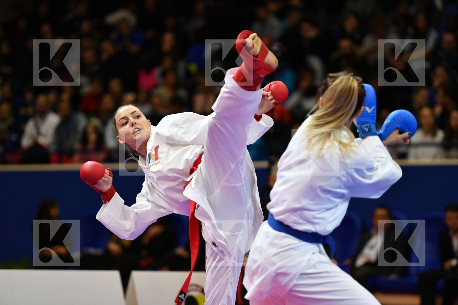 Agier Alizee Azerbaijan Female kumite -68 kg France Zaretska Iry