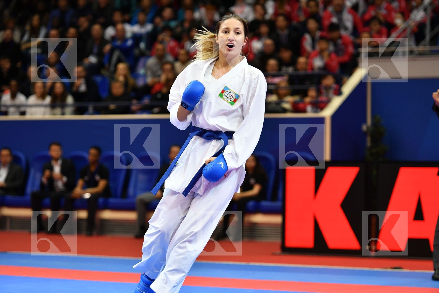 Agier Alizee Azerbaijan Female kumite -68 kg France Zaretska Iry