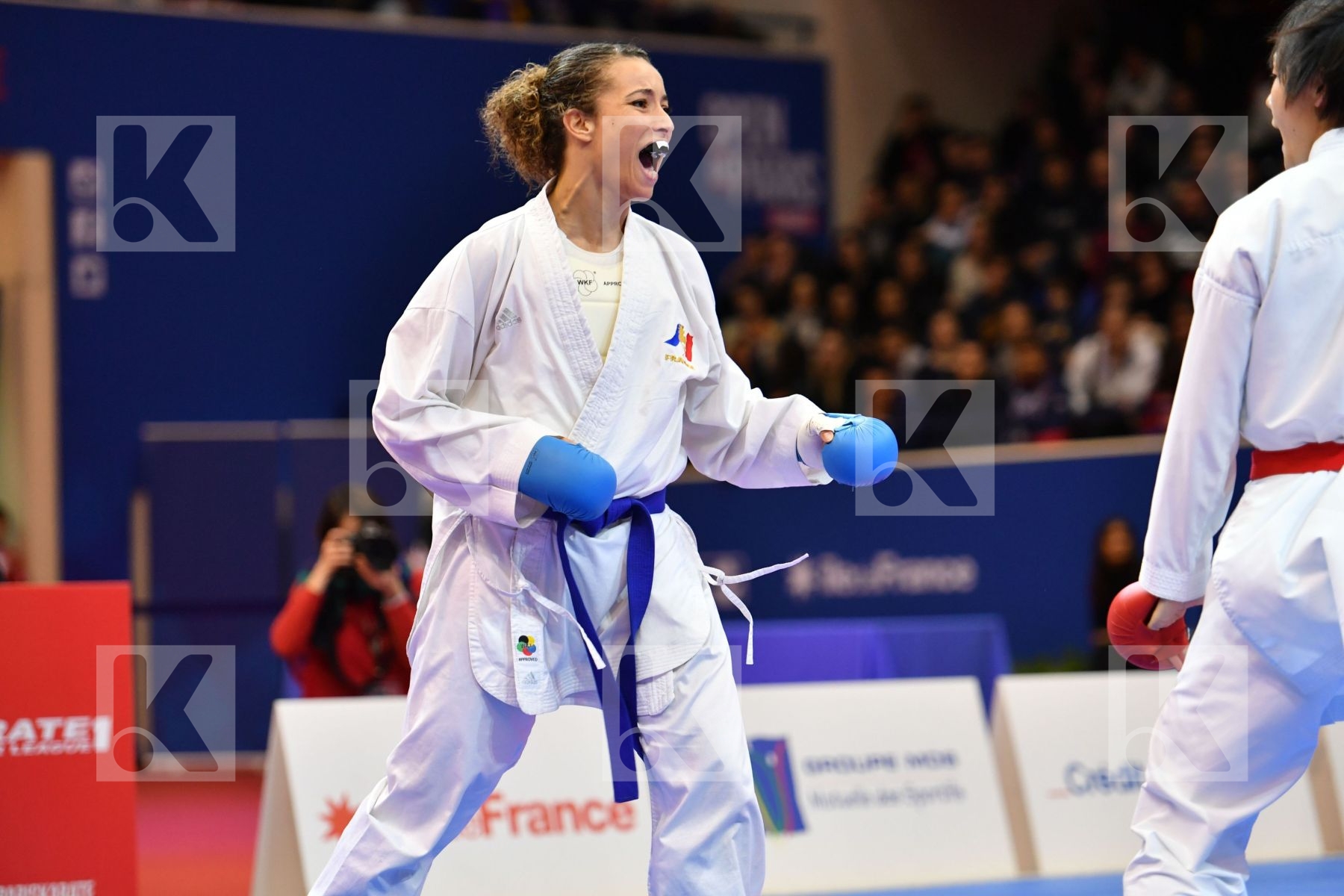 Ait ibrahim Nadege Female kumite 68+ kg France Japan Kawamura Na
