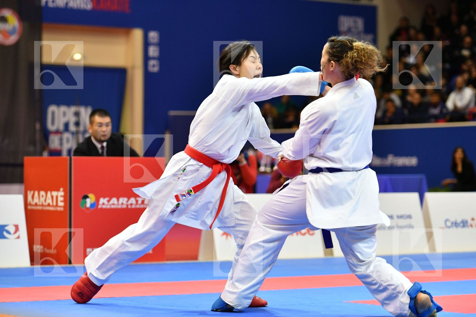 Ait ibrahim Nadege Female kumite 68+ kg France Japan Kawamura Na