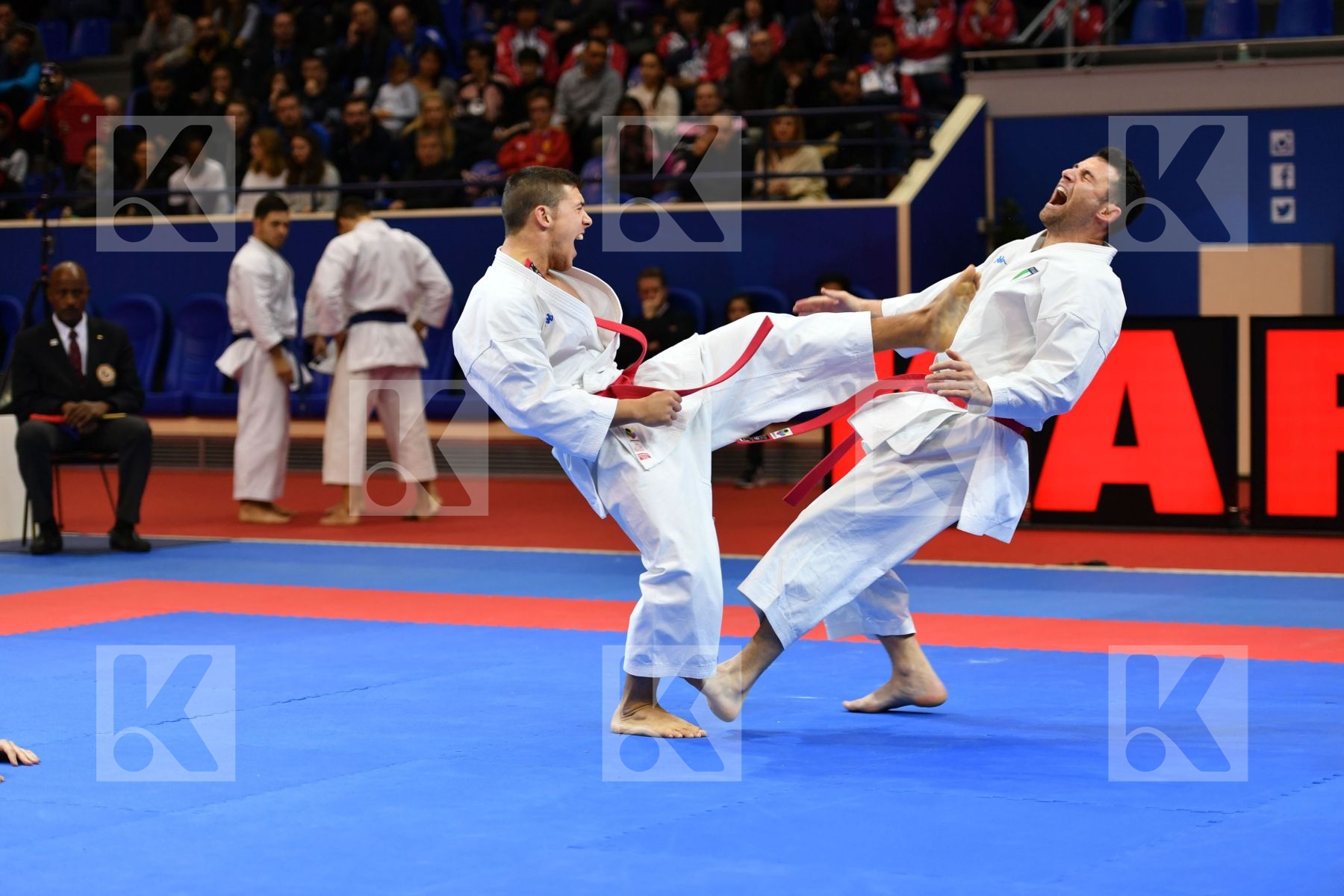 bunkai Italy Kata Team Male