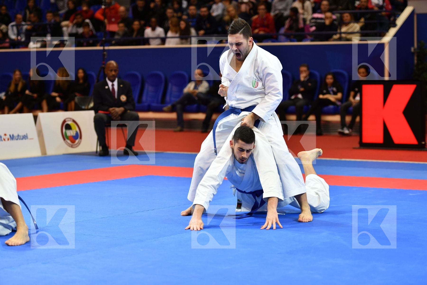 bunkai Italy Kata Team Male