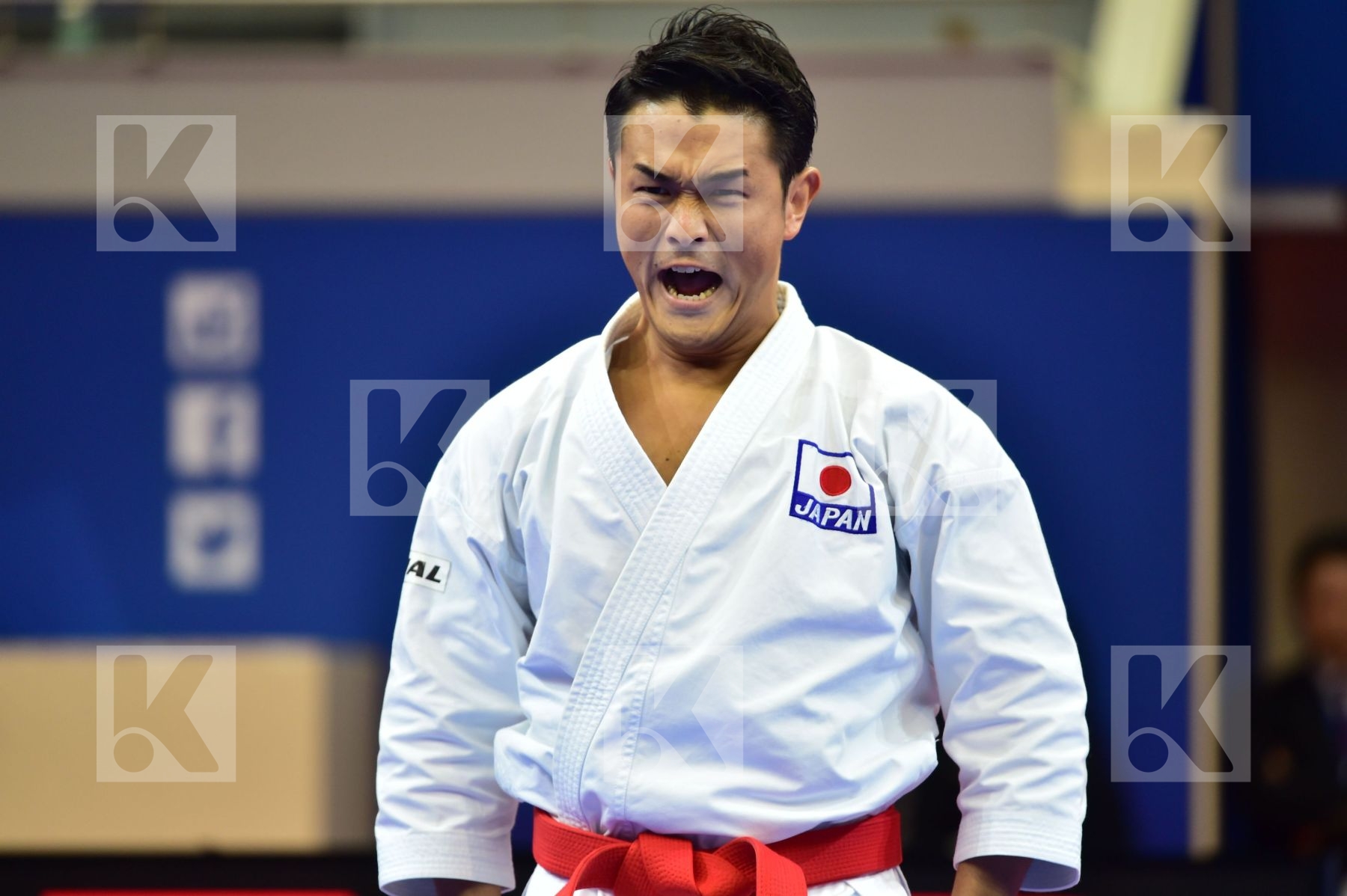 Japan Male kata Shimbaba Issei Suparinpai