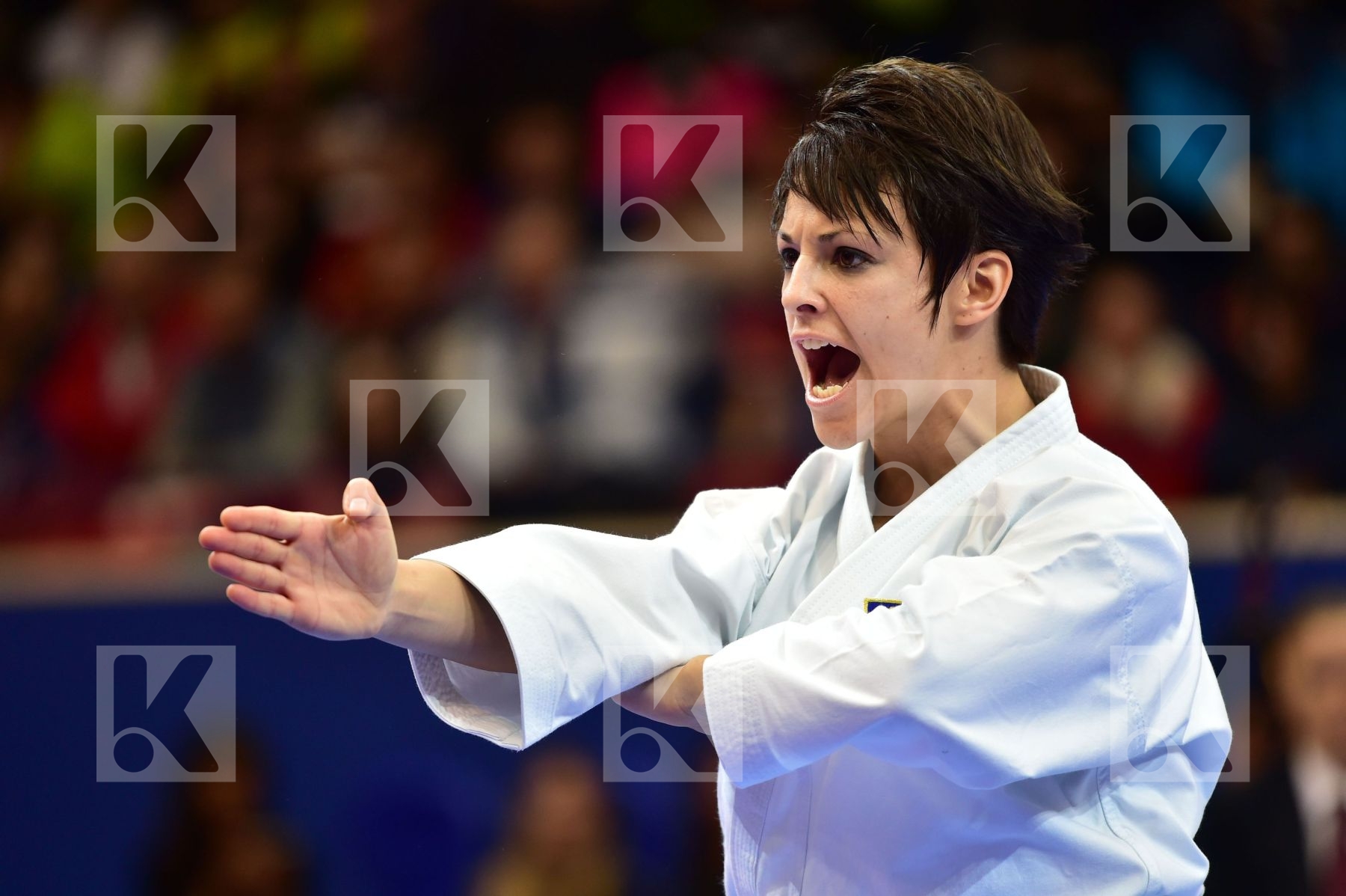 Female kata France Kanku dai Scordo Sandy