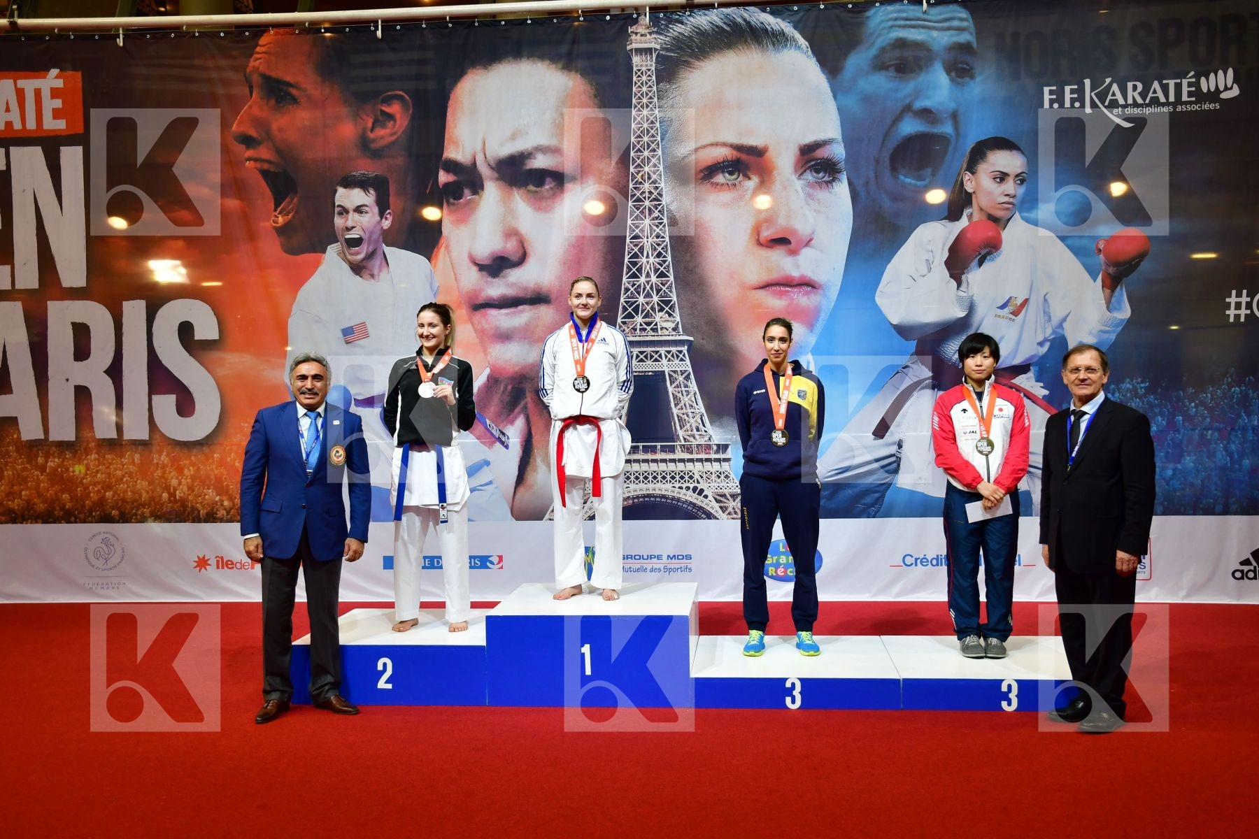 Agier Alizee Azerbaijan Female kumite -68 kg France Japan Matoub