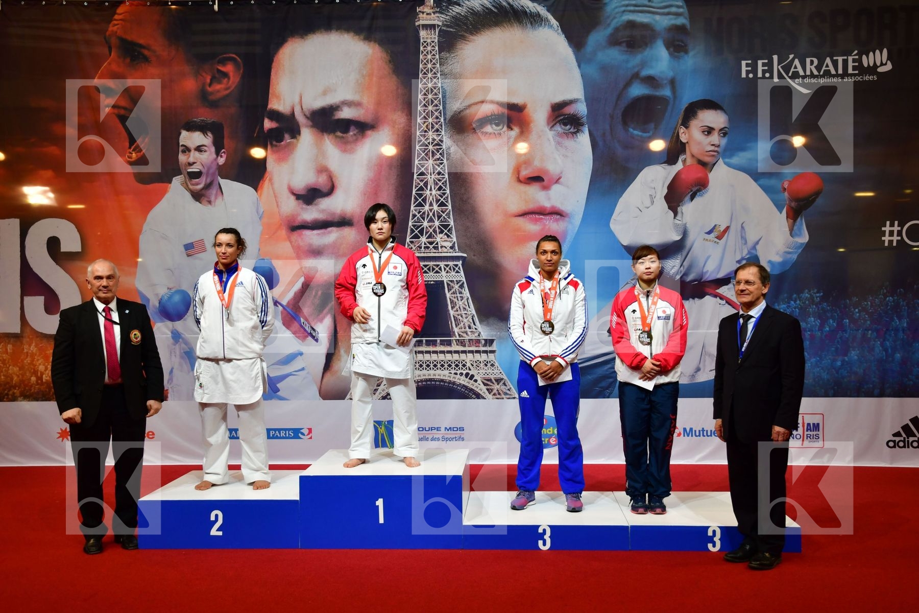 Ait ibrahim Nadege Female kumite 68+ kg Florentin Anne laure Fra