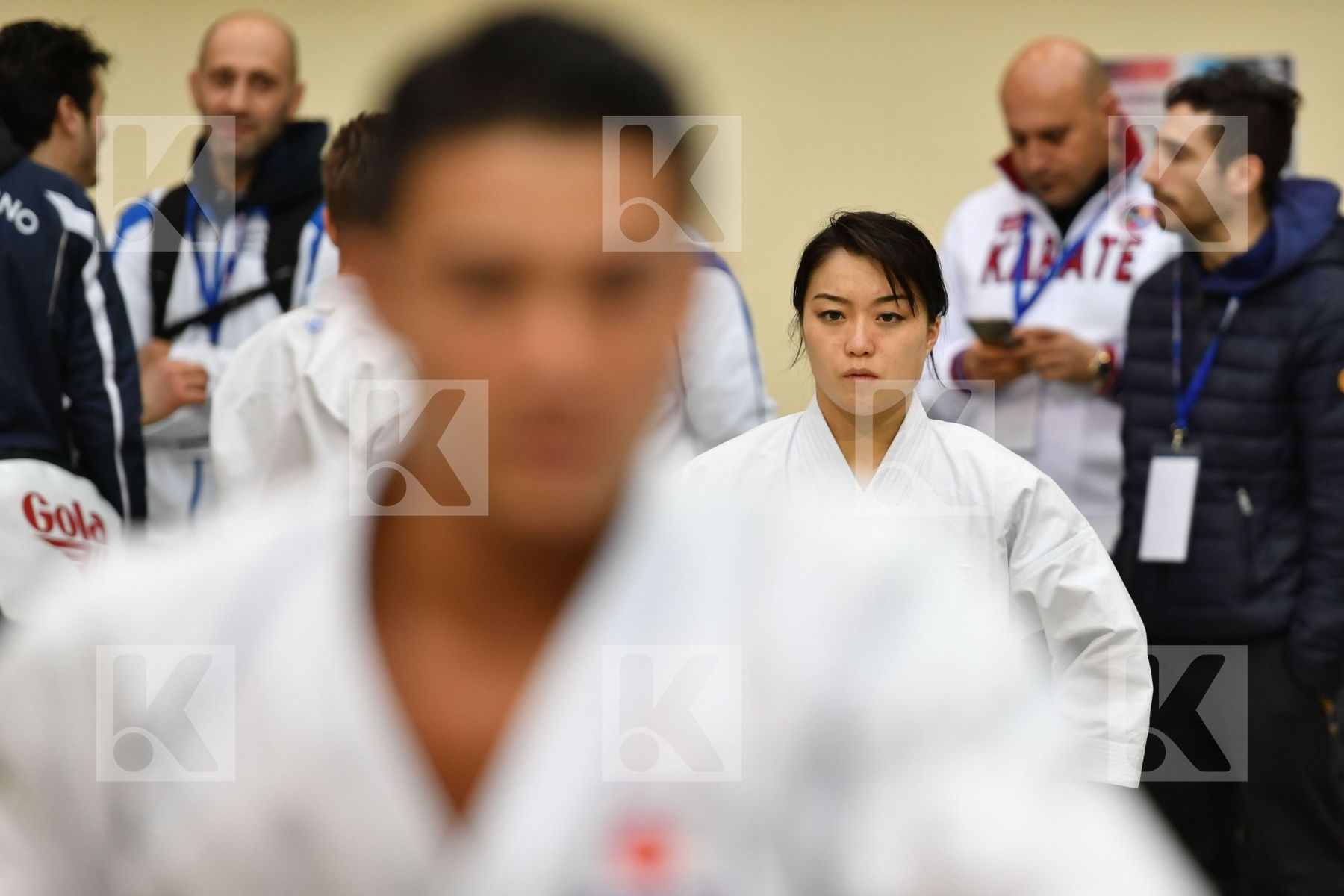 Kokumai Sakura United states warm-up