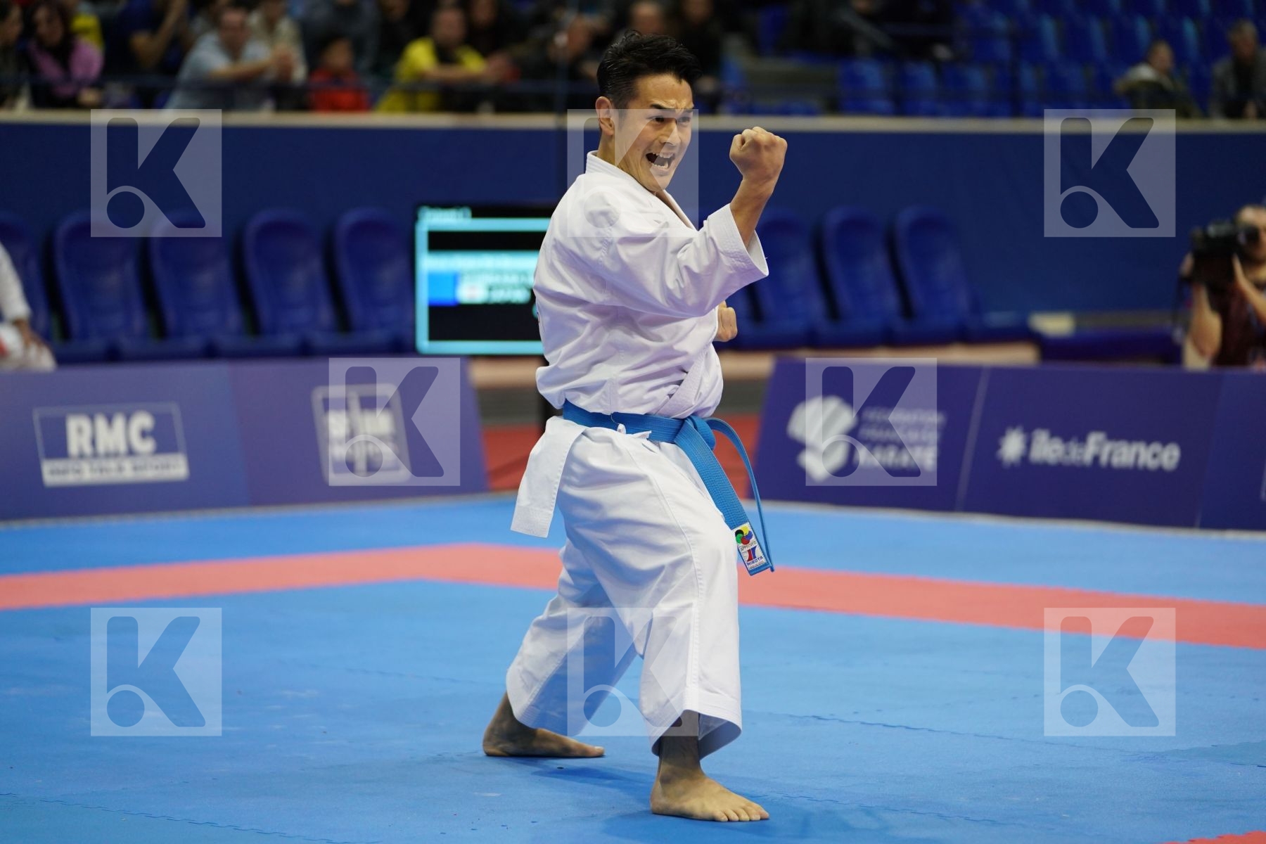 SHIMBABA ISSEI (JAPAN) in Senior Male Kata - Bronze bout