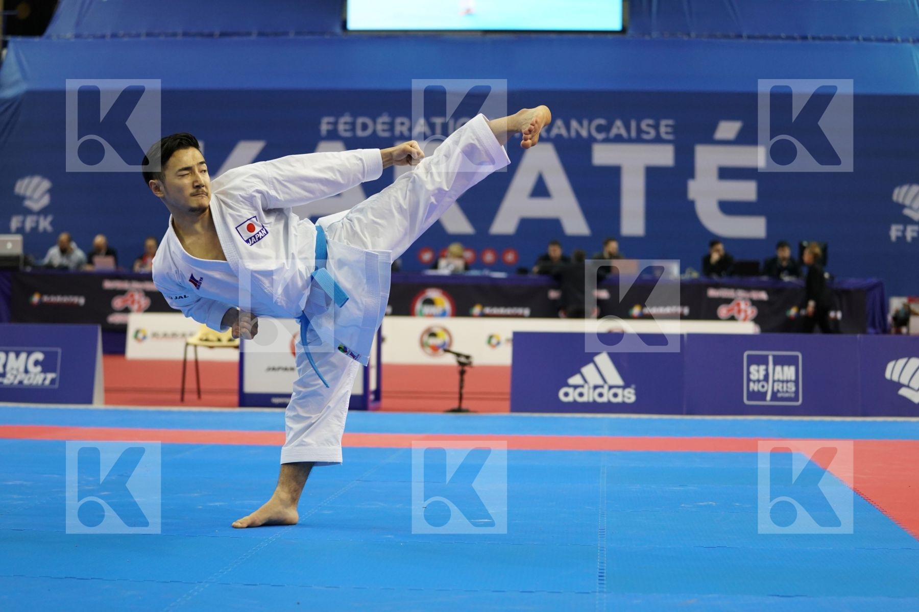 MOTO KAZUMASA (JAPAN) in Senior Male Kata - Bronze bout