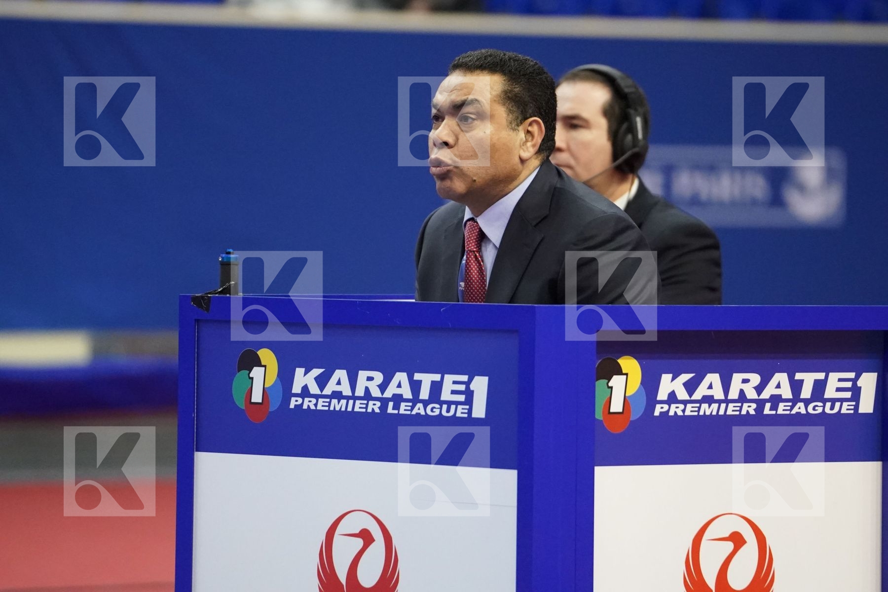 ASSADILOV DARKHAN (KAZAKHSTAN) vs ALBASHER SAUD (SAUDI ARABIA) in Senior Kumite -60 Kg - Bronze bout