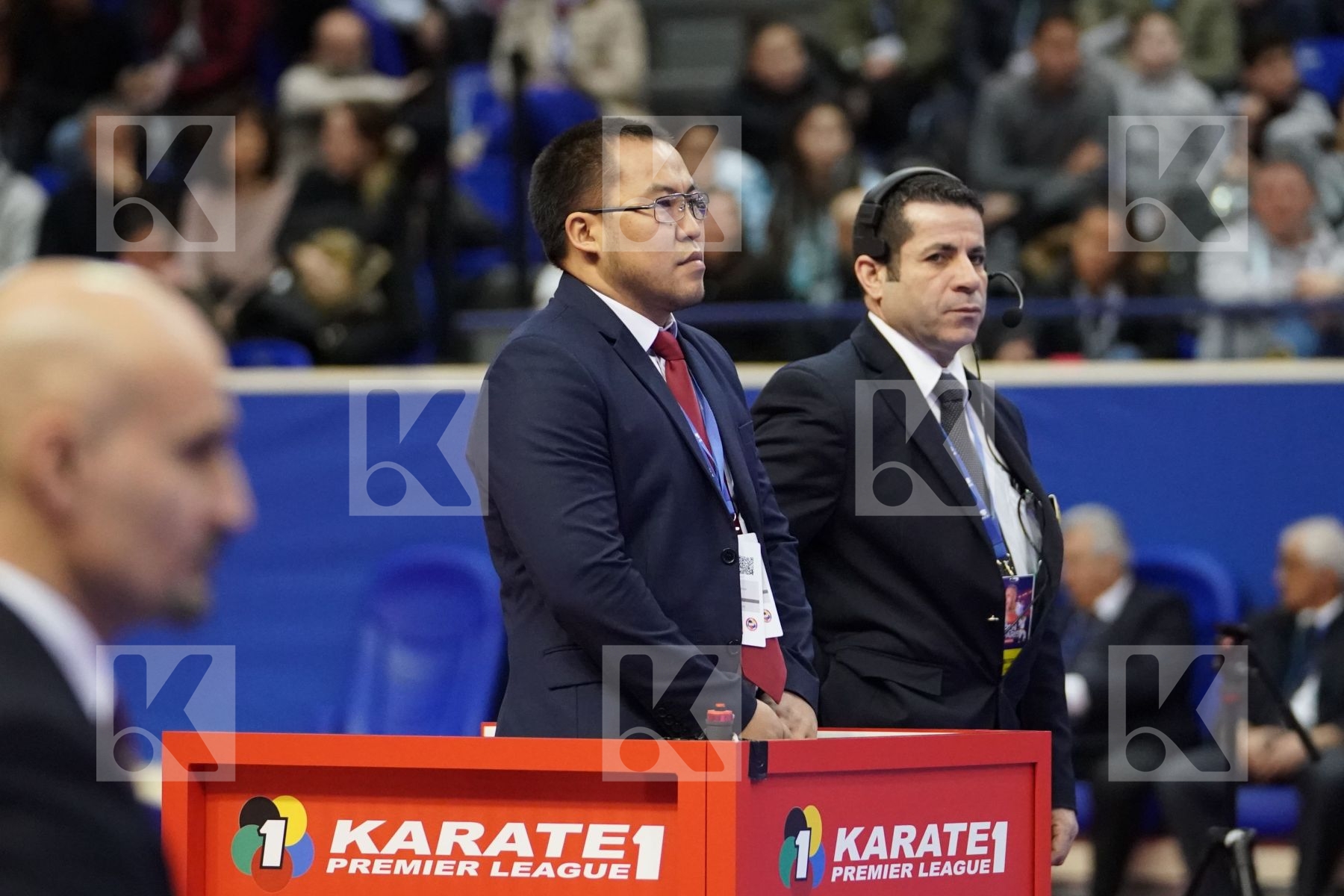 ASSADILOV DARKHAN (KAZAKHSTAN) vs ALBASHER SAUD (SAUDI ARABIA) in Senior Kumite -60 Kg - Bronze bout