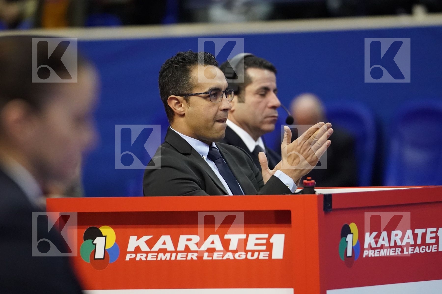 MAROCCOTINEZ JOVANNI (VENEZUELA) vs PLAKHUTIN EVGENY (RUSSIA) in Senior Kumite -60 Kg - Bronze bout