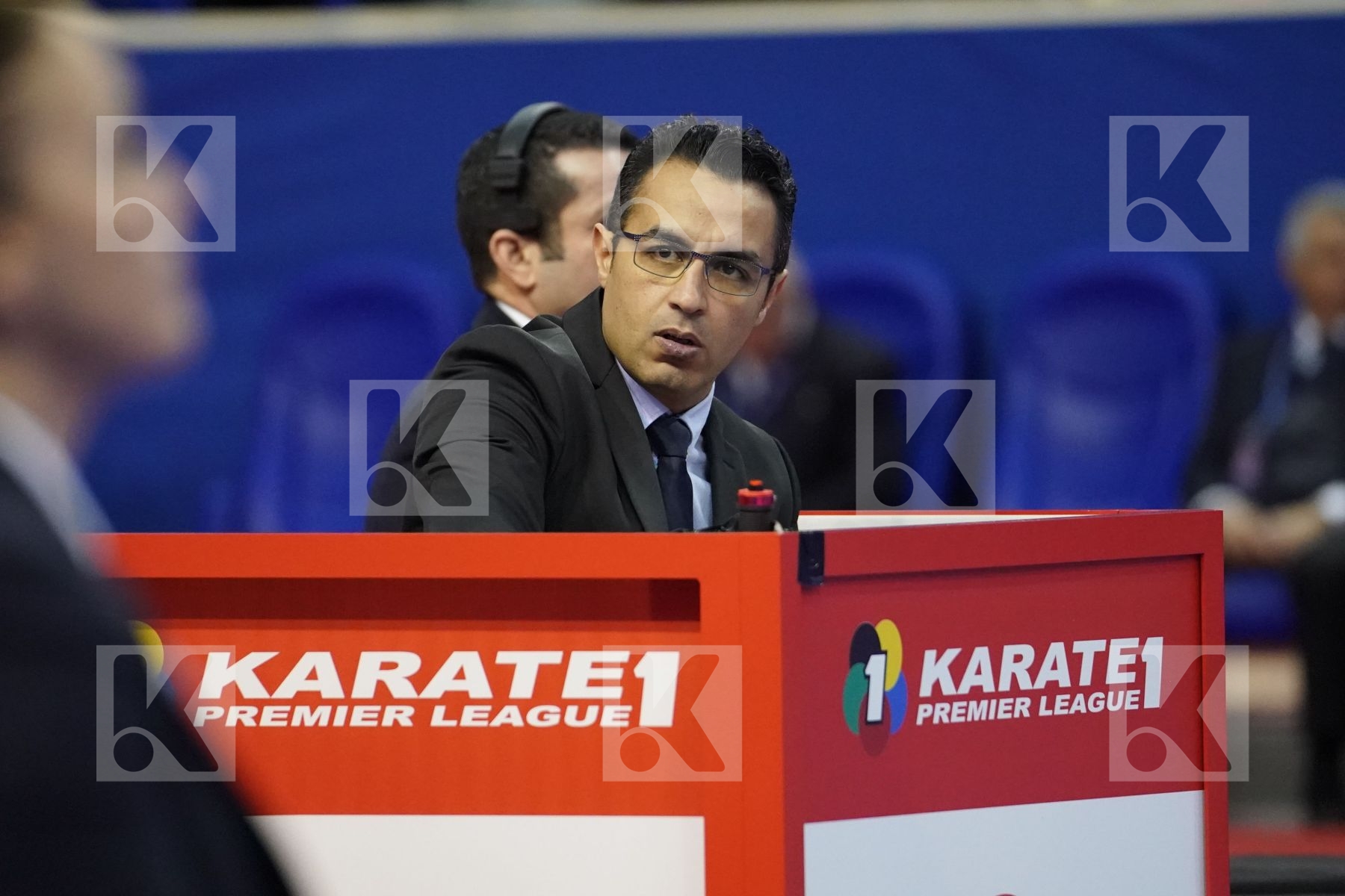 MAROCCOTINEZ JOVANNI (VENEZUELA) vs PLAKHUTIN EVGENY (RUSSIA) in Senior Kumite -60 Kg - Bronze bout