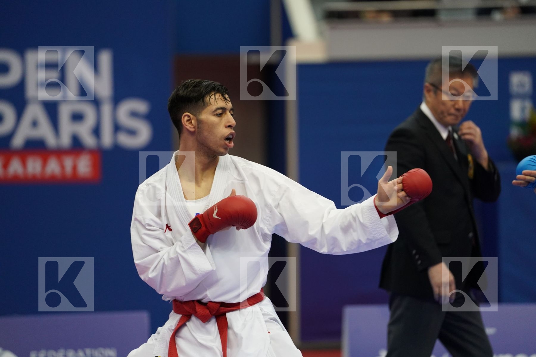 ZAKARIA AYOUB (MAROCCO) vs AMIRALI DIDAR (KAZAKHSTAN) in Senior Kumite -67 Kg - Bronze bout