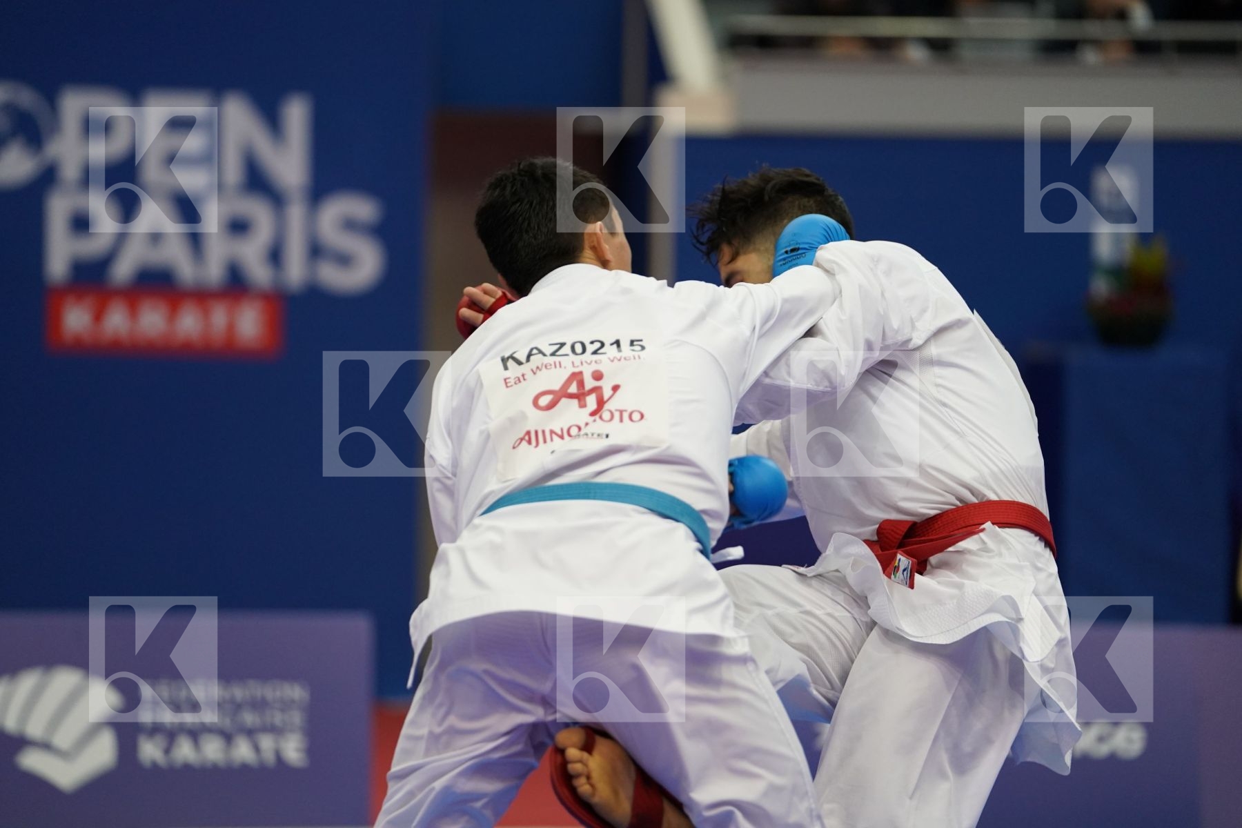 ZAKARIA AYOUB (MAROCCO) vs AMIRALI DIDAR (KAZAKHSTAN) in Senior Kumite -67 Kg - Bronze bout
