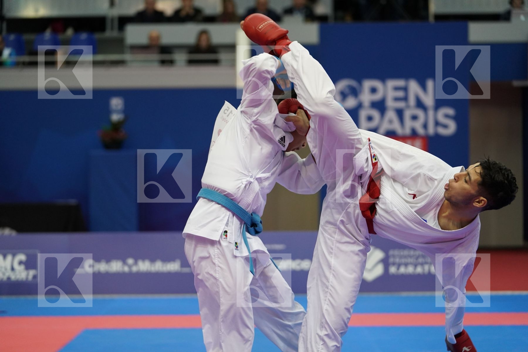ZAKARIA AYOUB (MAROCCO) vs AMIRALI DIDAR (KAZAKHSTAN) in Senior Kumite -67 Kg - Bronze bout