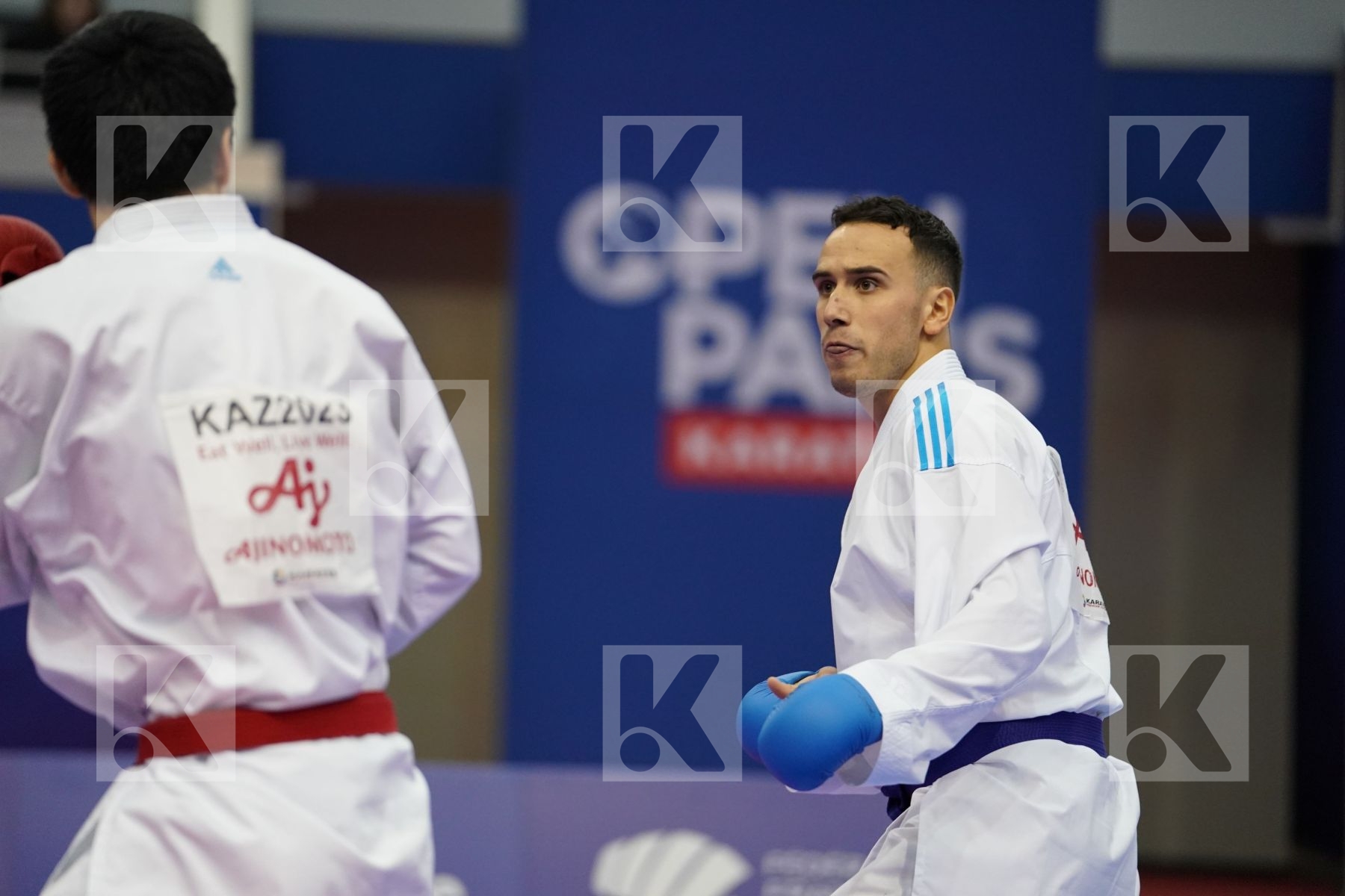 MURATOV ASSYLBEK (KAZAKHSTAN) vs D ONOFRIO FRANCENCESCO (ITALY) in Senior Kumite -67 Kg - Bronze bout